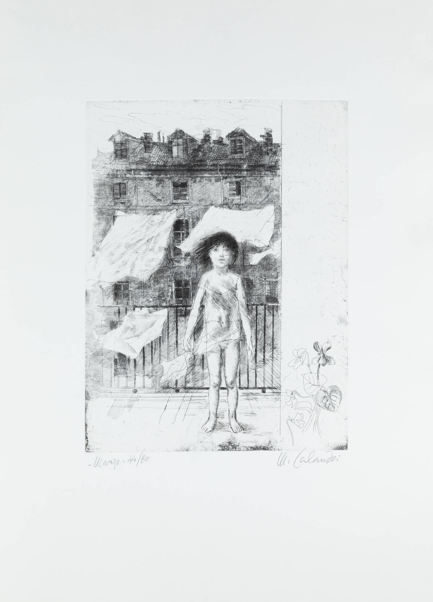 MARIO CALANDRI - 'Marzo' 1988