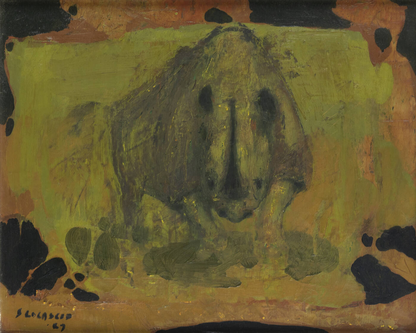 SANDRO LO CASCIO - 'Rinoceronte' 1969