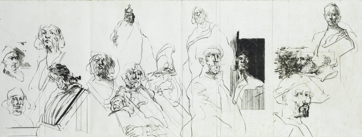 WEISBUCH CLAUDE (attribuito) - 'Personaggi'