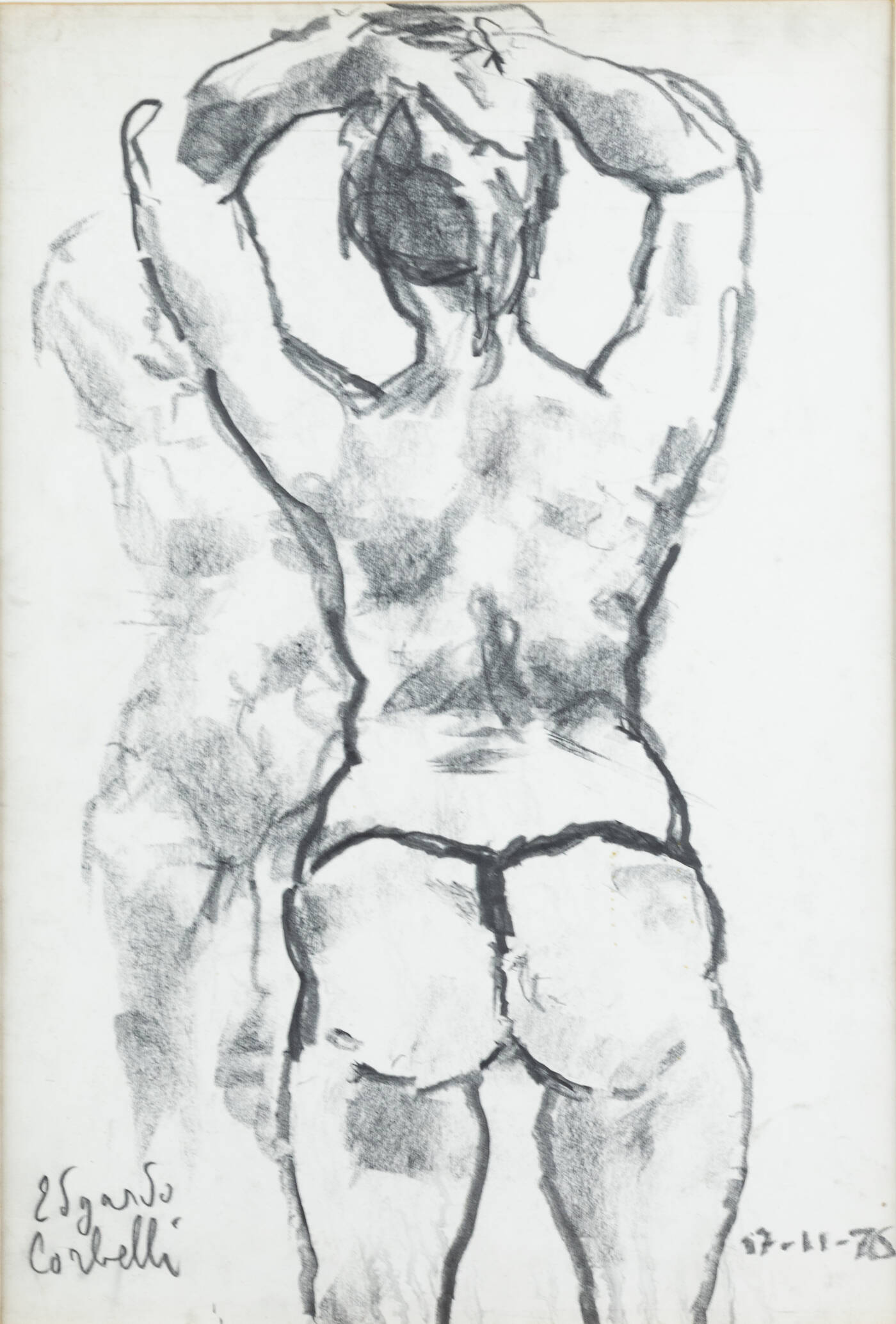EDGARDO CORBELLI - 'Modella di schiena' 17/11/1976