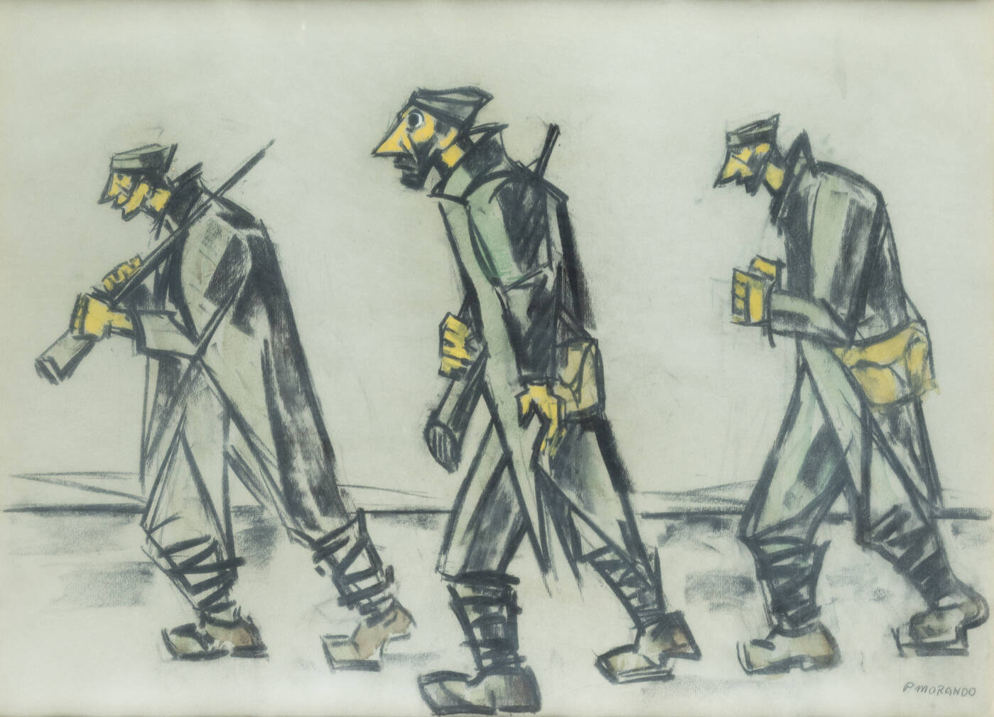 PIETRO MORANDO - 'La marcia'