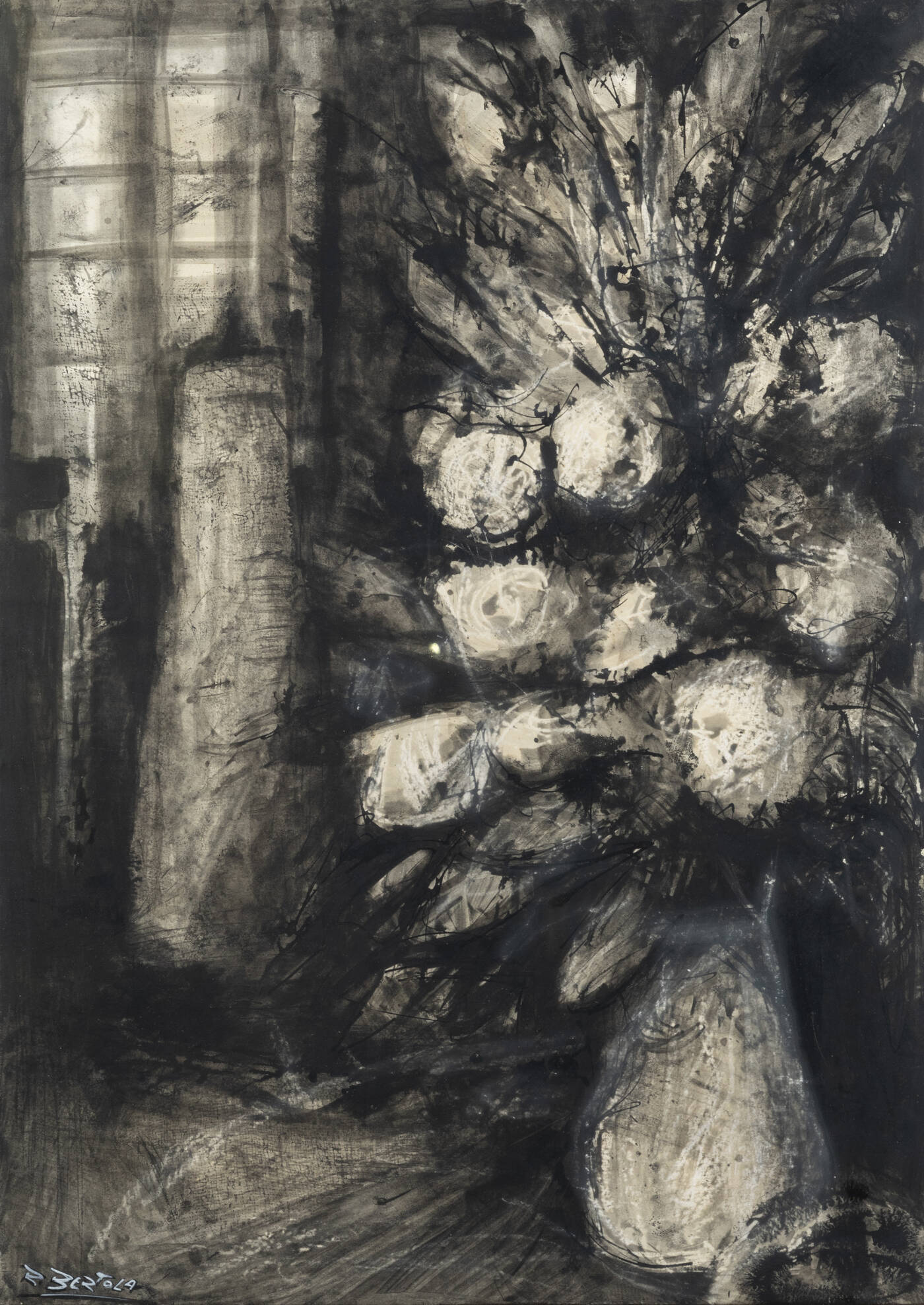 ROBERTO BERTOLA - 'Vaso di fiori'