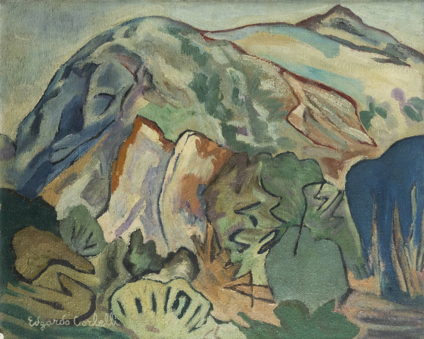 EDGARDO CORBELLI - 'La cava' Trana 1952