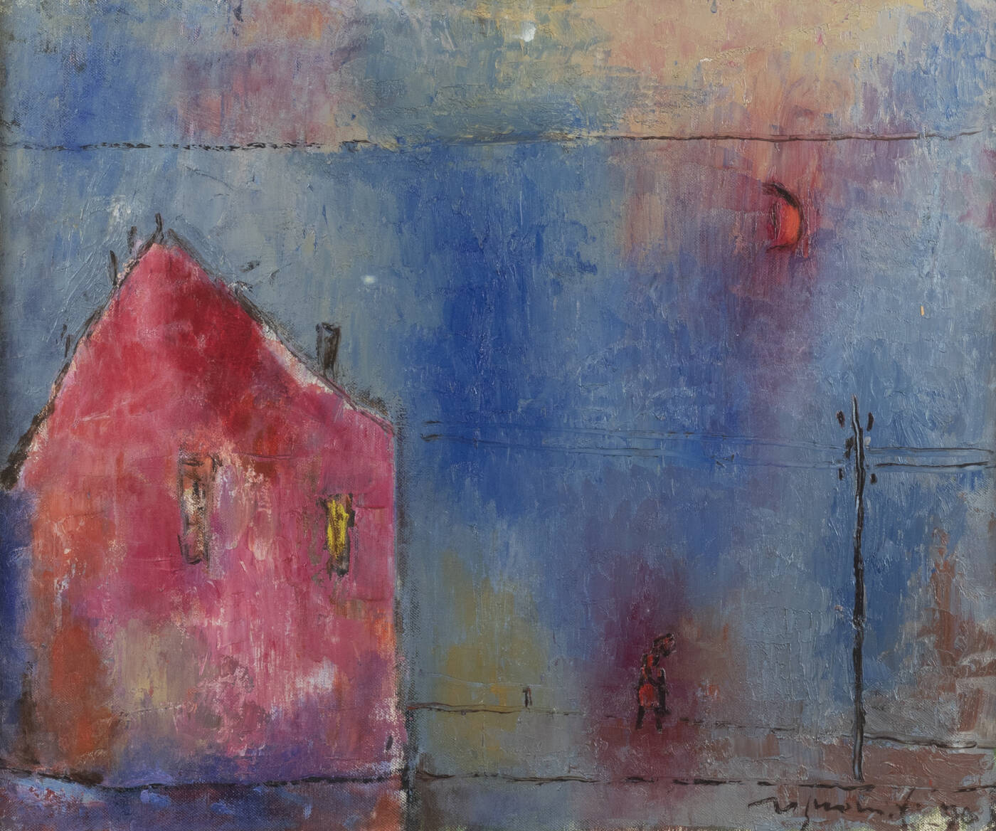 FRANCO ROGNONI - 'La casa rossa' 1970