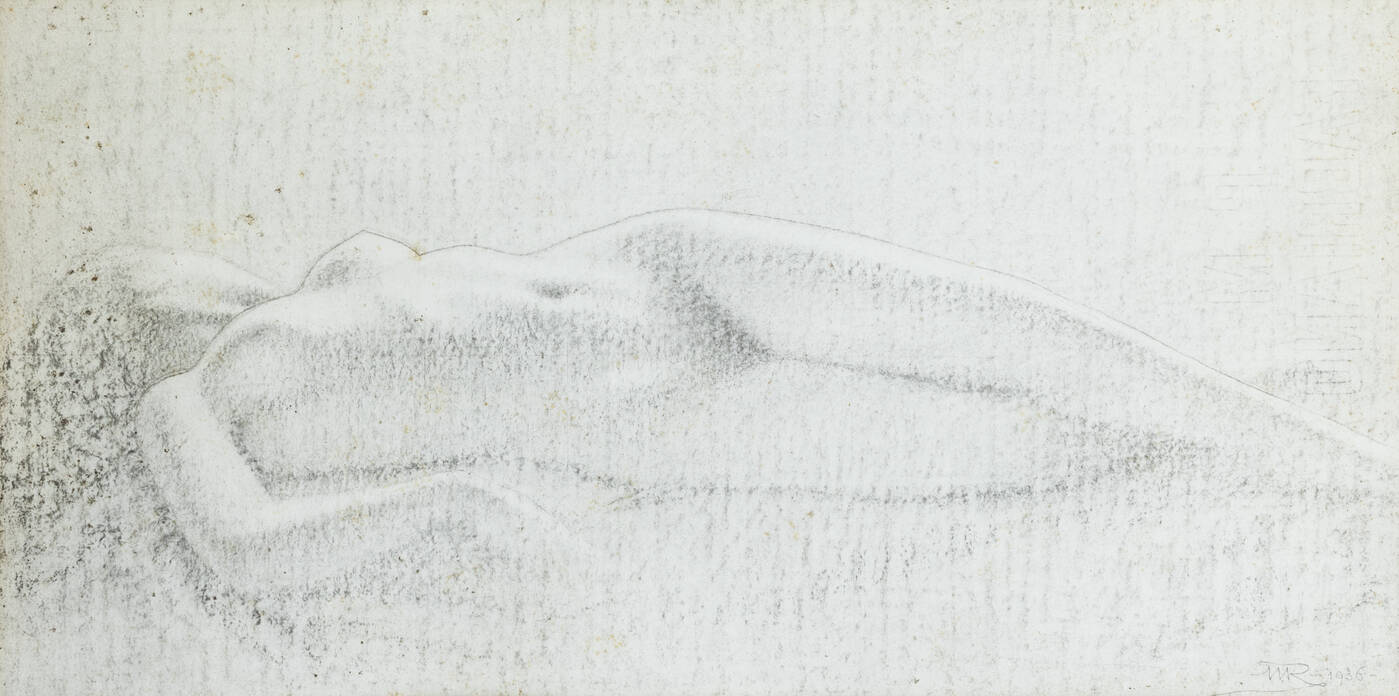 MARIO REVIGLIONE - 'Nudo disteso' 1936