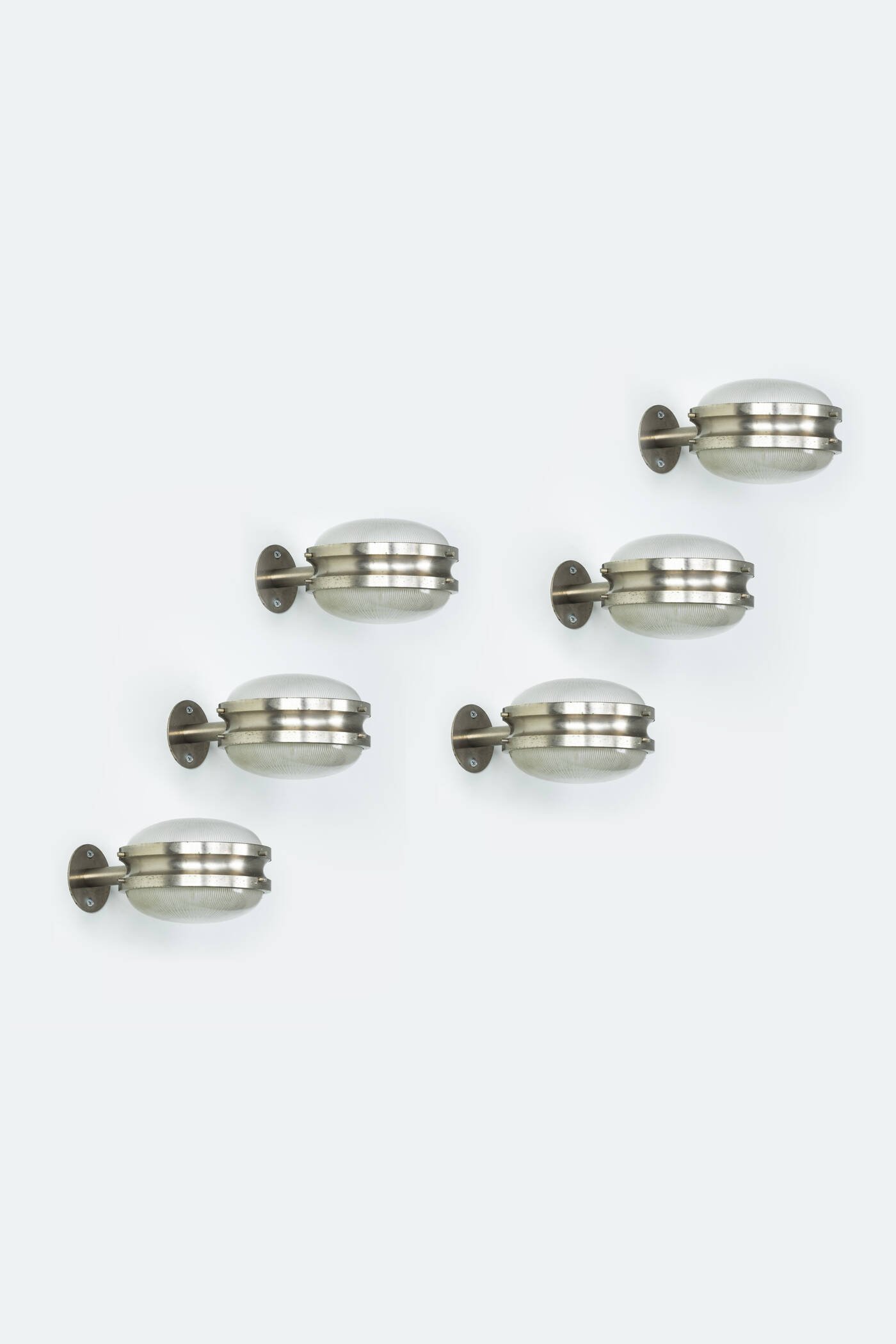 SERGIO MAZZA - Sei lampade a parete della serie Gamma C