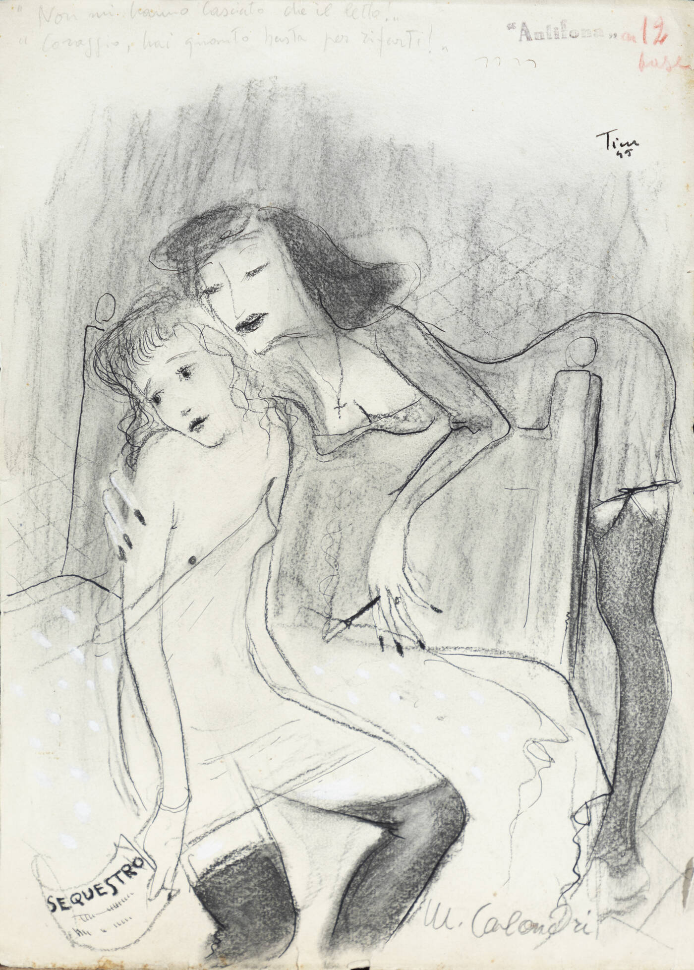 MARIO CALANDRI - 'Sequestro' 1945