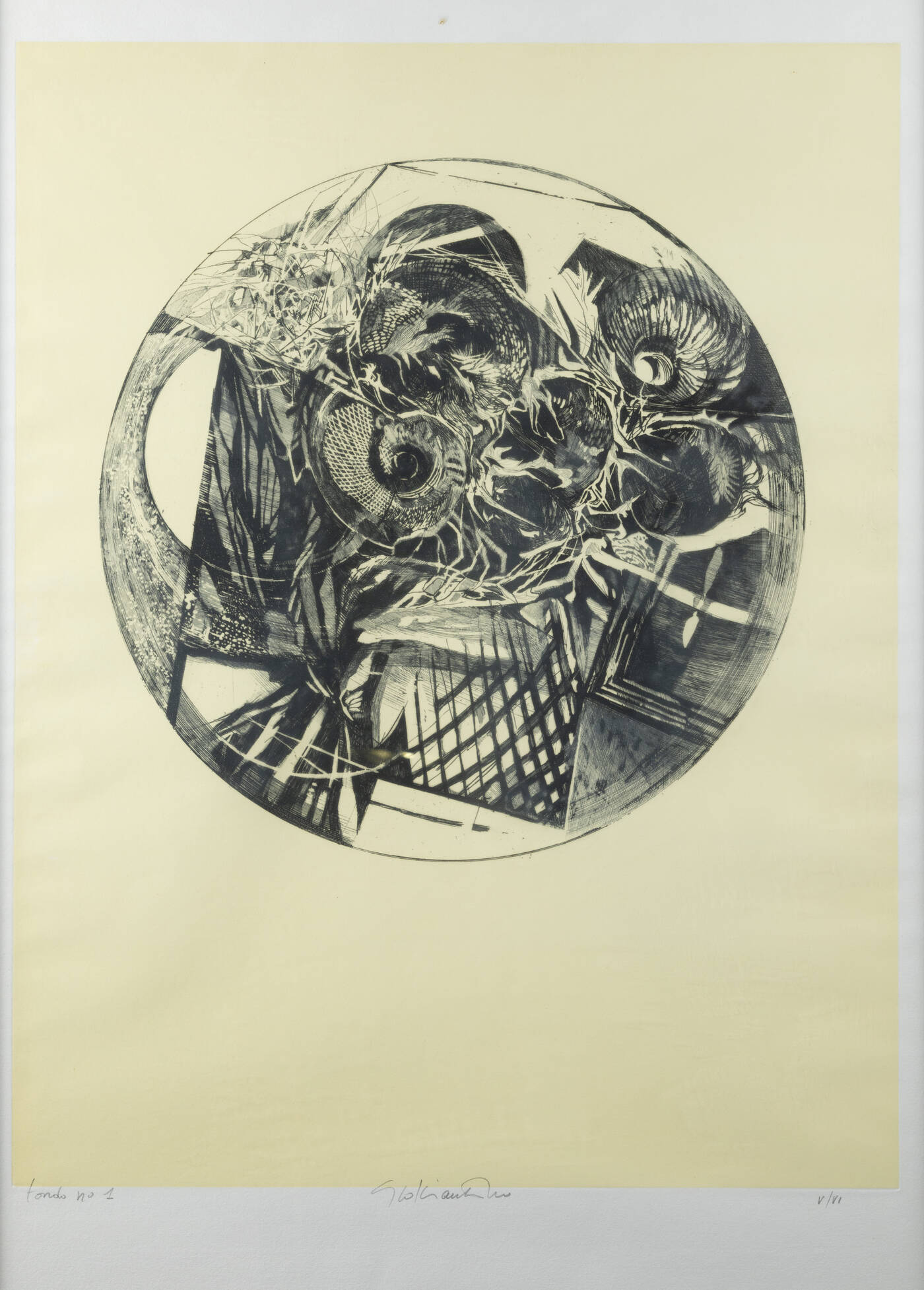 GIACOMO SOFFIANTINO - 'Tondo n° 1'