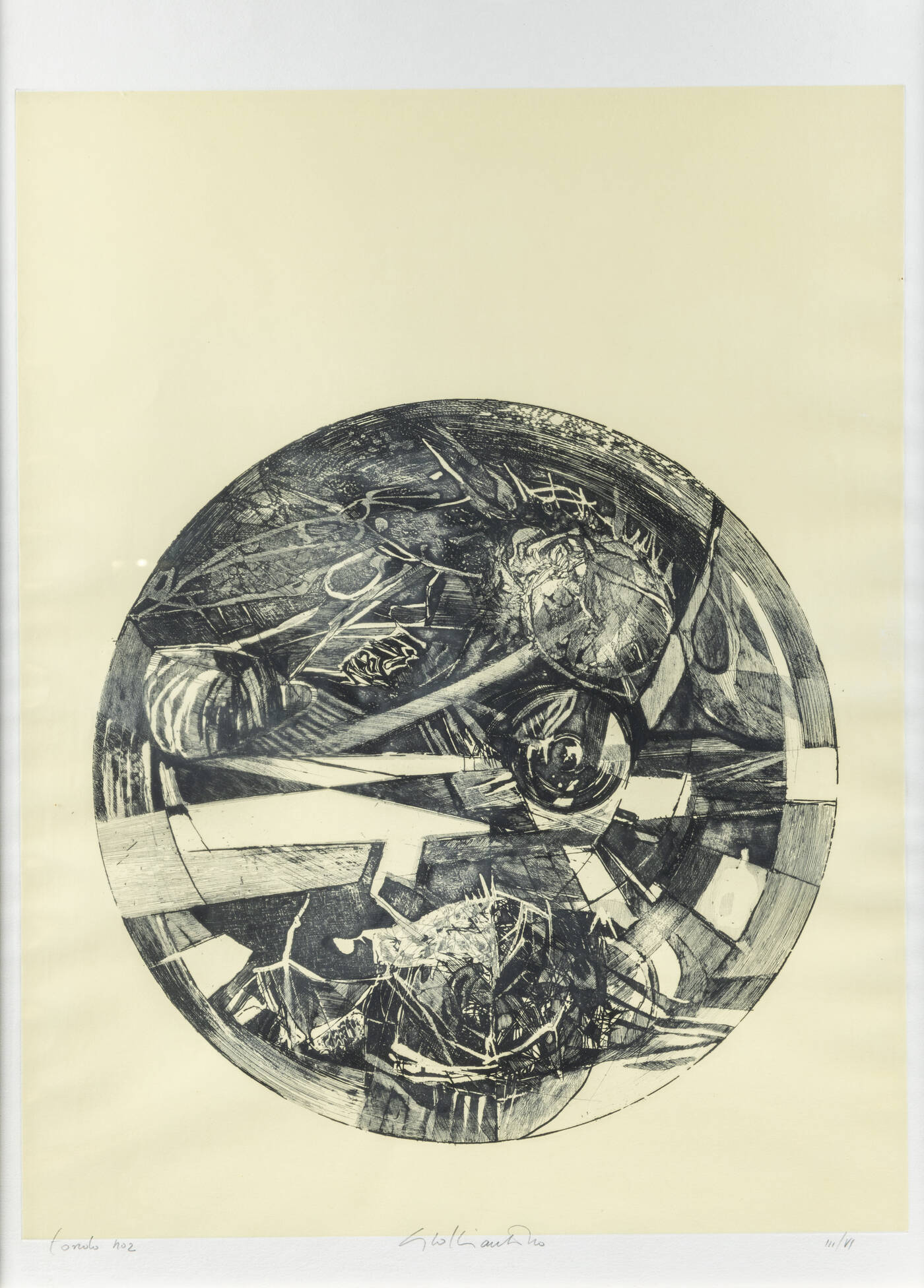 GIACOMO SOFFIANTINO - 'Tondo n° 2'