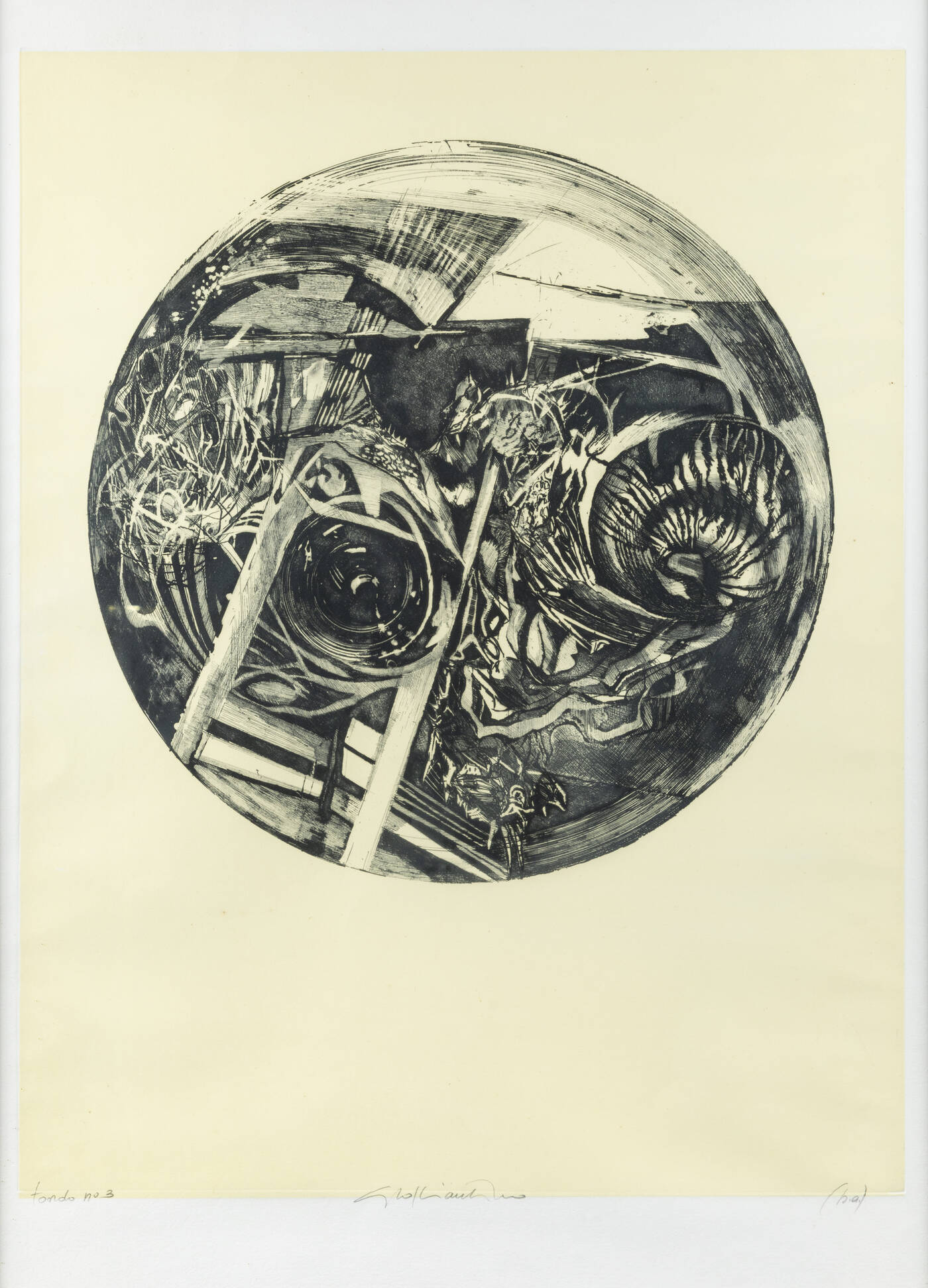 GIACOMO SOFFIANTINO - 'Tondo n° 3'