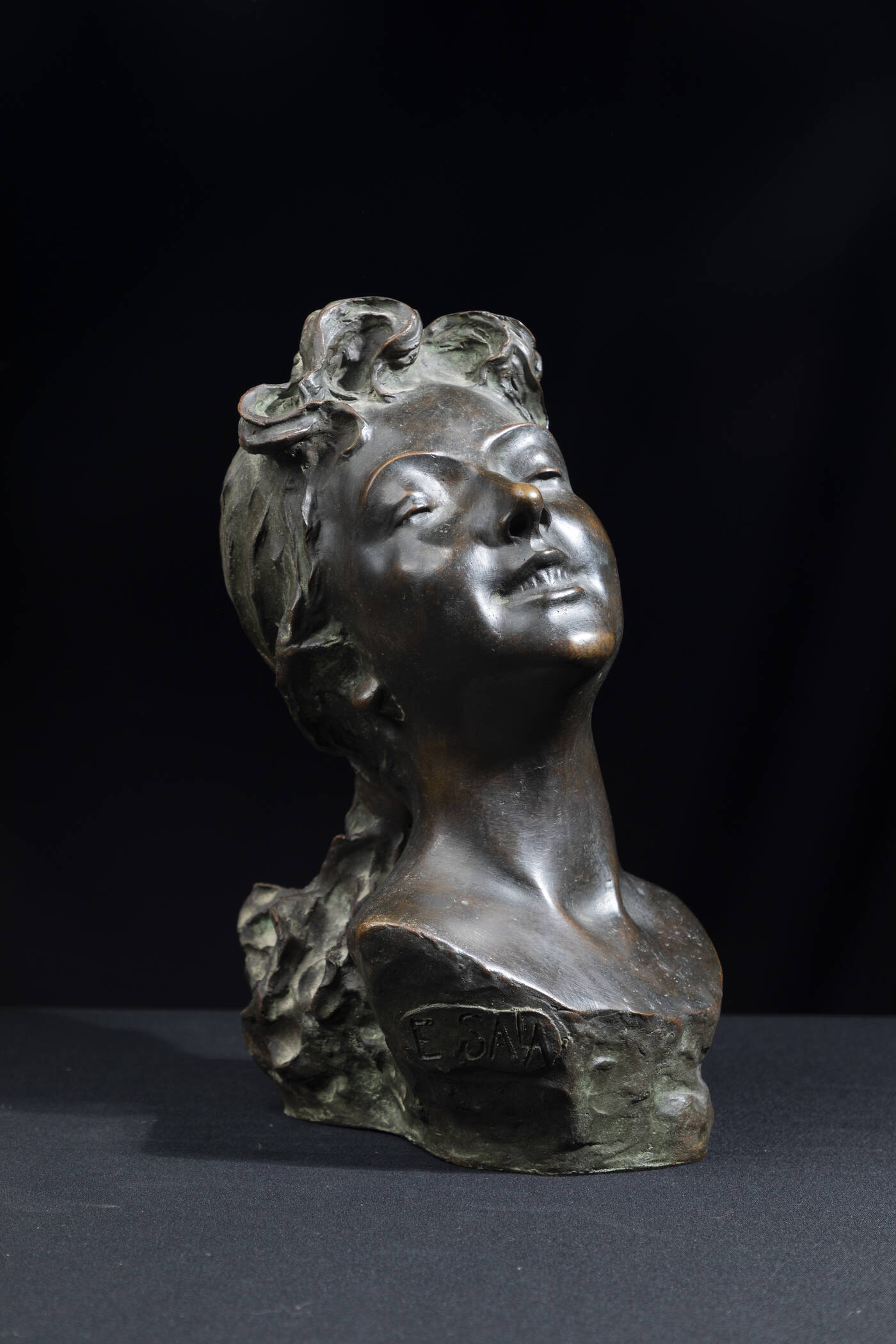 SALA ELIA (a firma) - 'Testa di fanciulla'