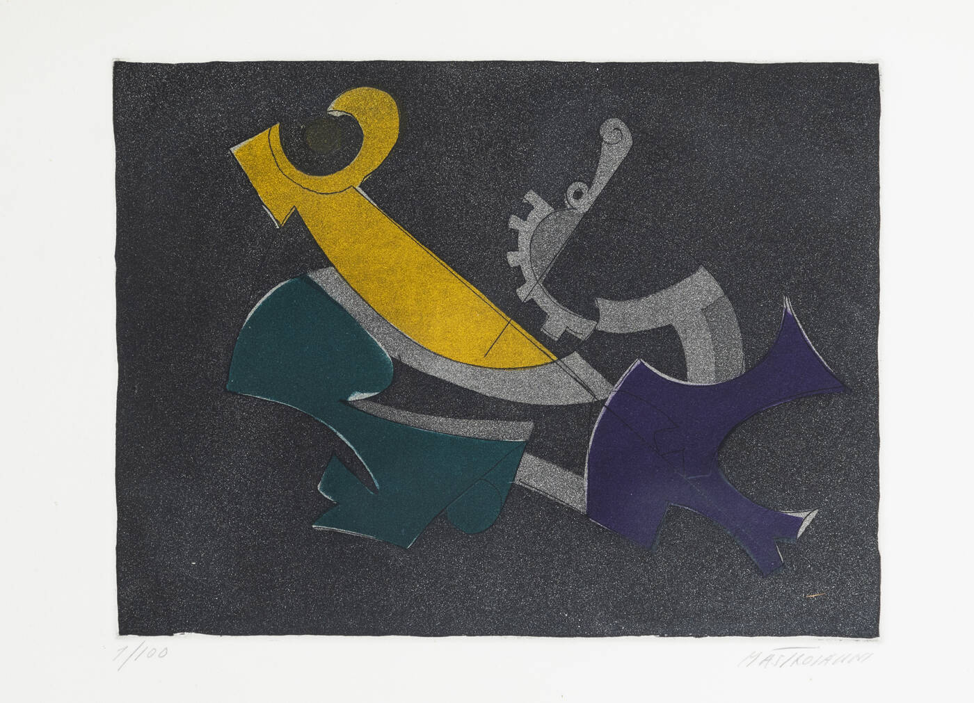 UMBERTO MASTROIANNI - 'Senza titolo'