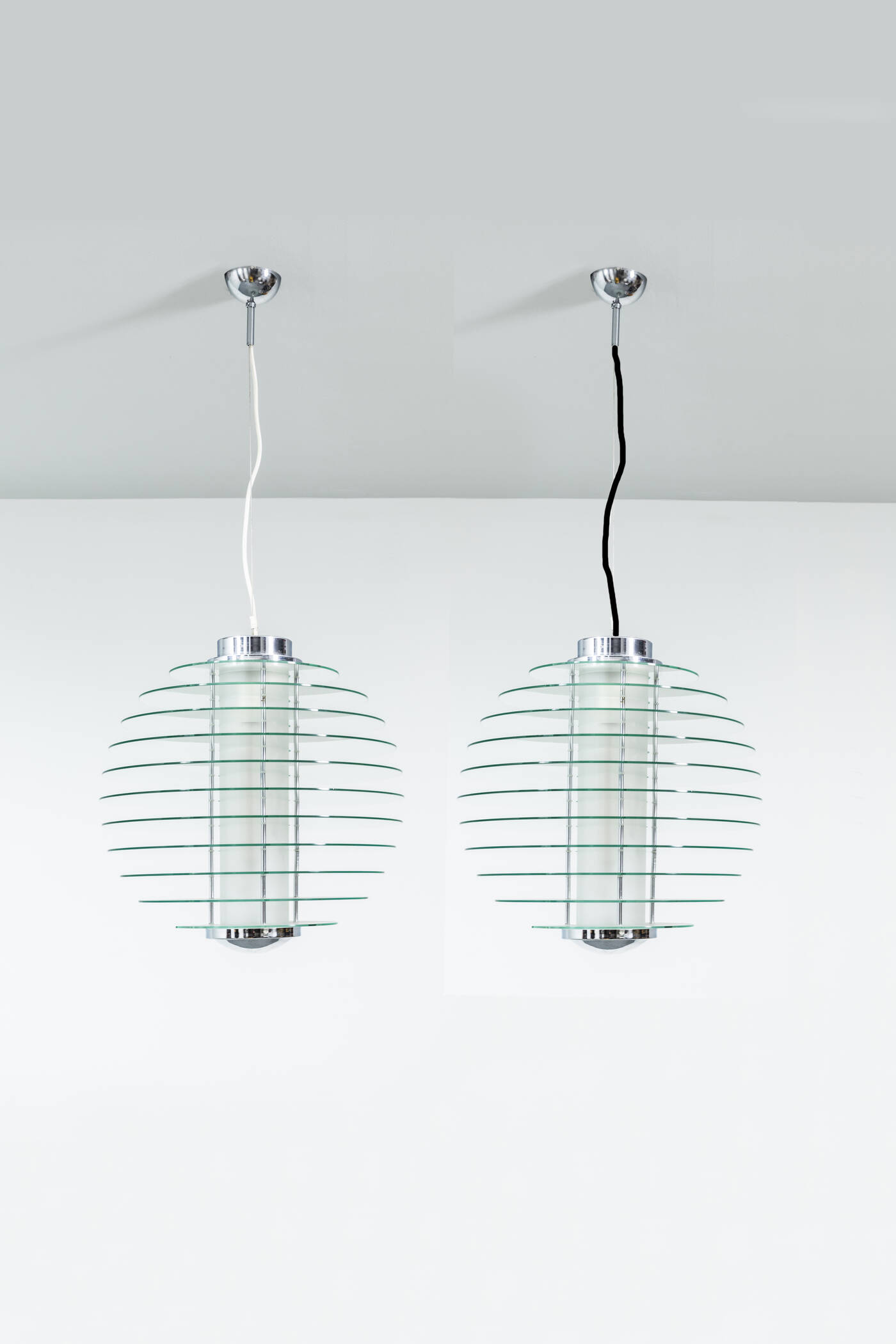 GIO PONTI - Coppia di lampadari mod. 0024