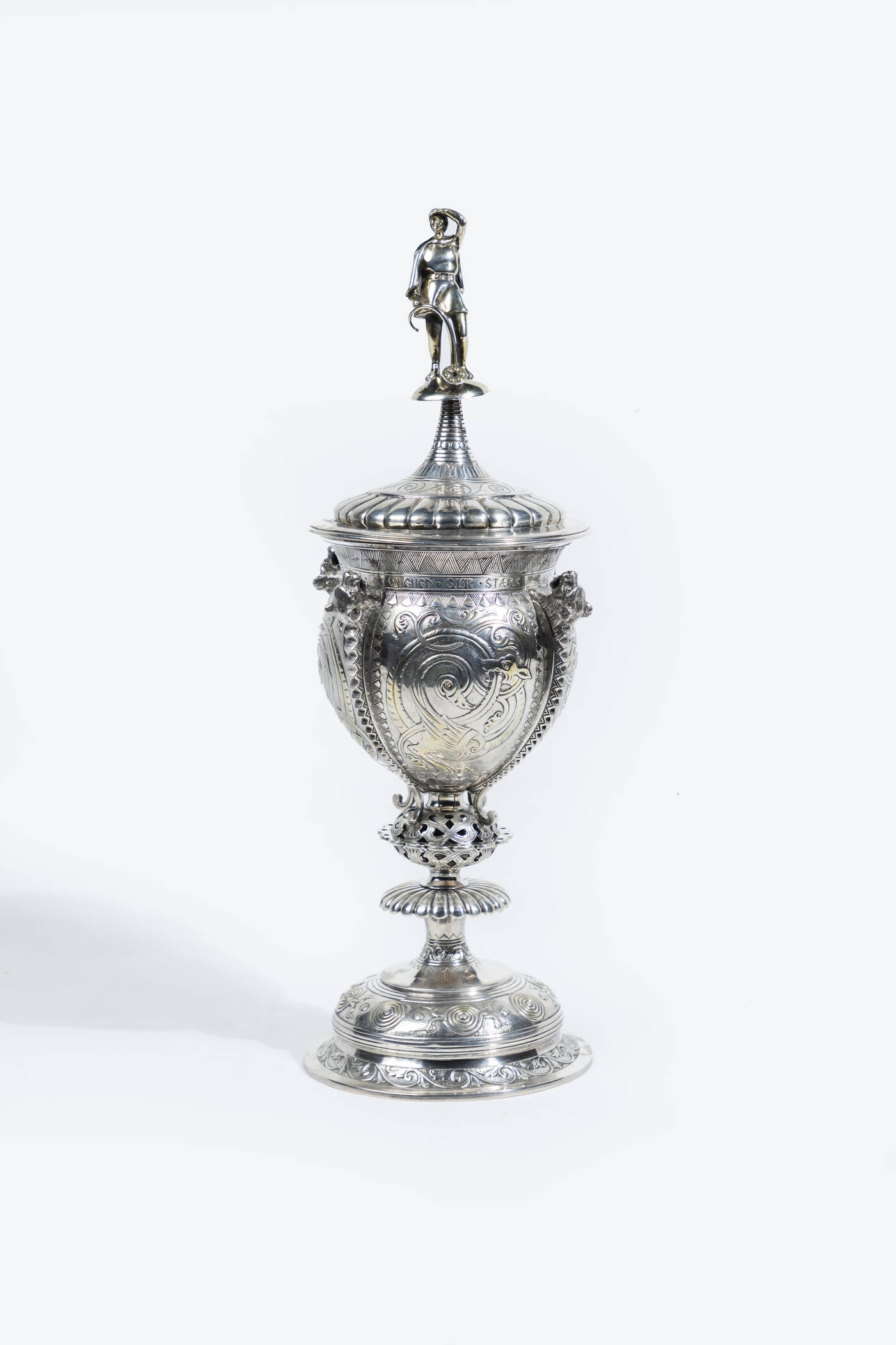 GRANDE COPPA IN ARGENTO