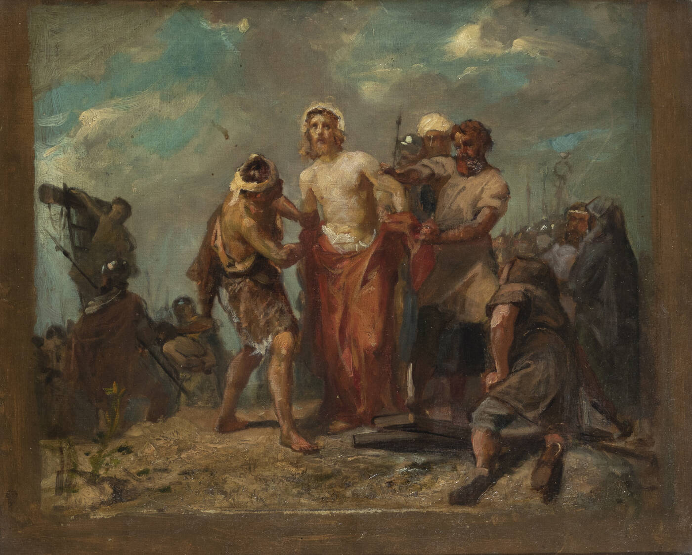 LUIGI MORGARI - 'Cristo deriso'