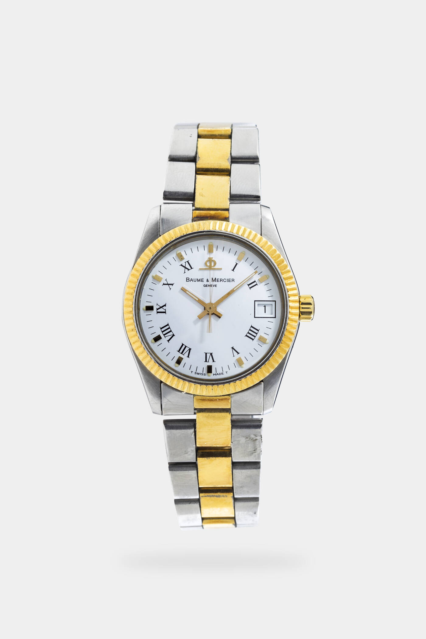 BAUME & MERCIER - Mod. 'Date', ref.5188, year '80