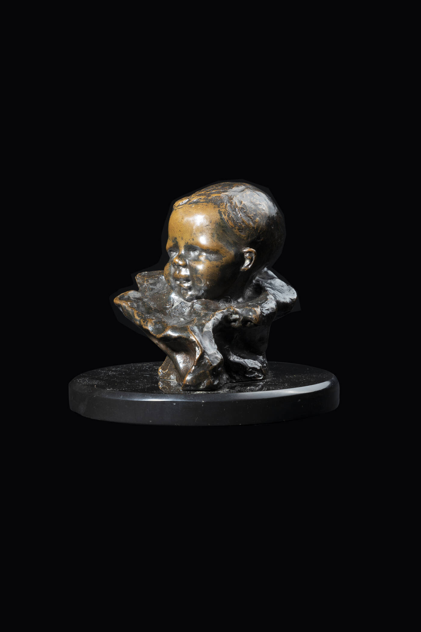 SCULTORE NON IDENTIFICATO - 'Testa di bambino' 1926