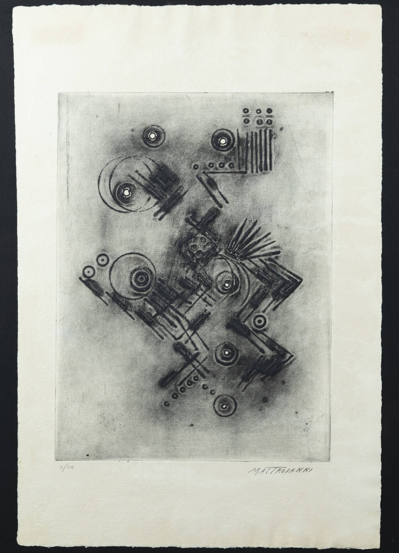 UMBERTO MASTROIANNI - 'Senza titolo'