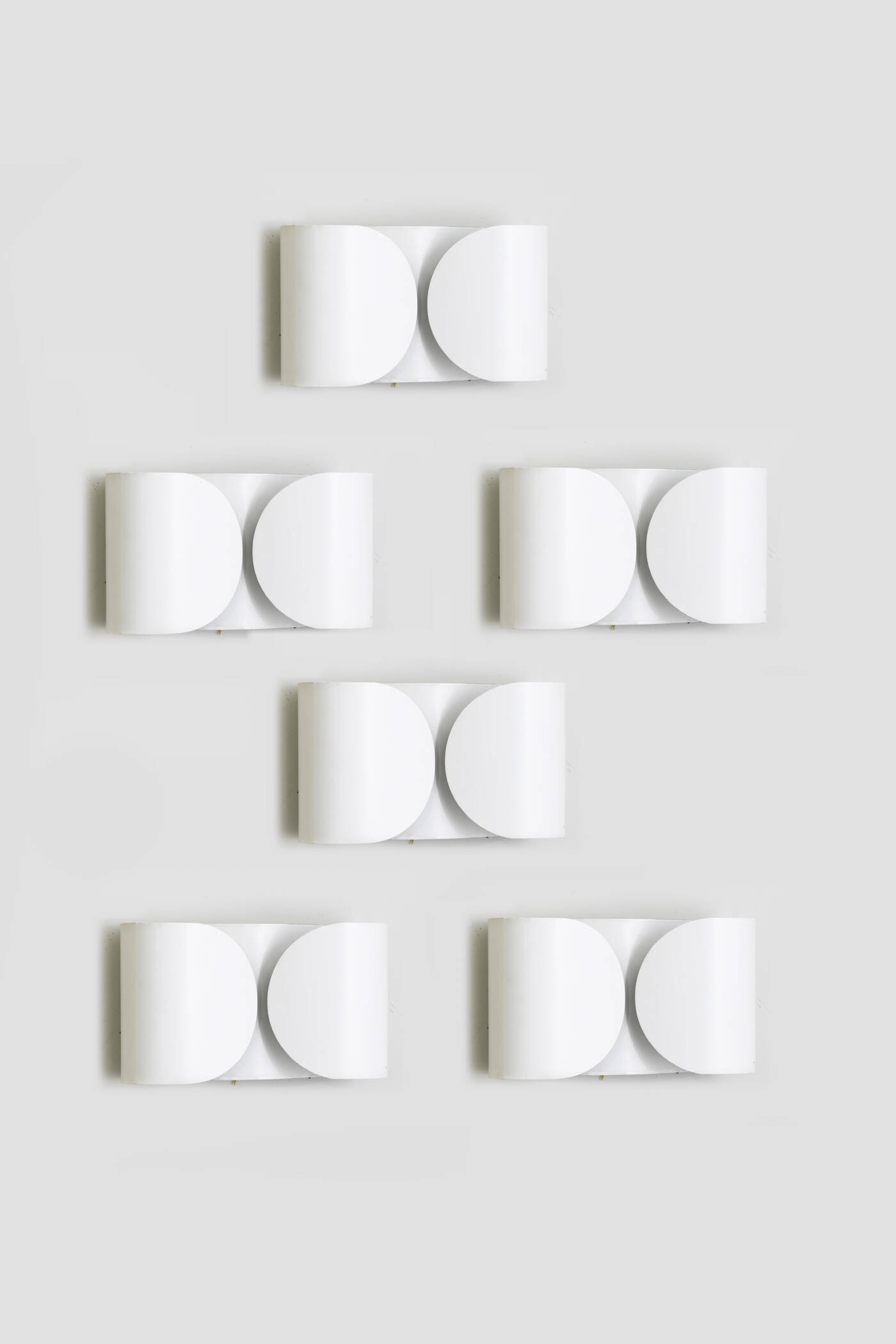 AFRA E TOBIA SCARPA - Sei appliques mod. Foglio