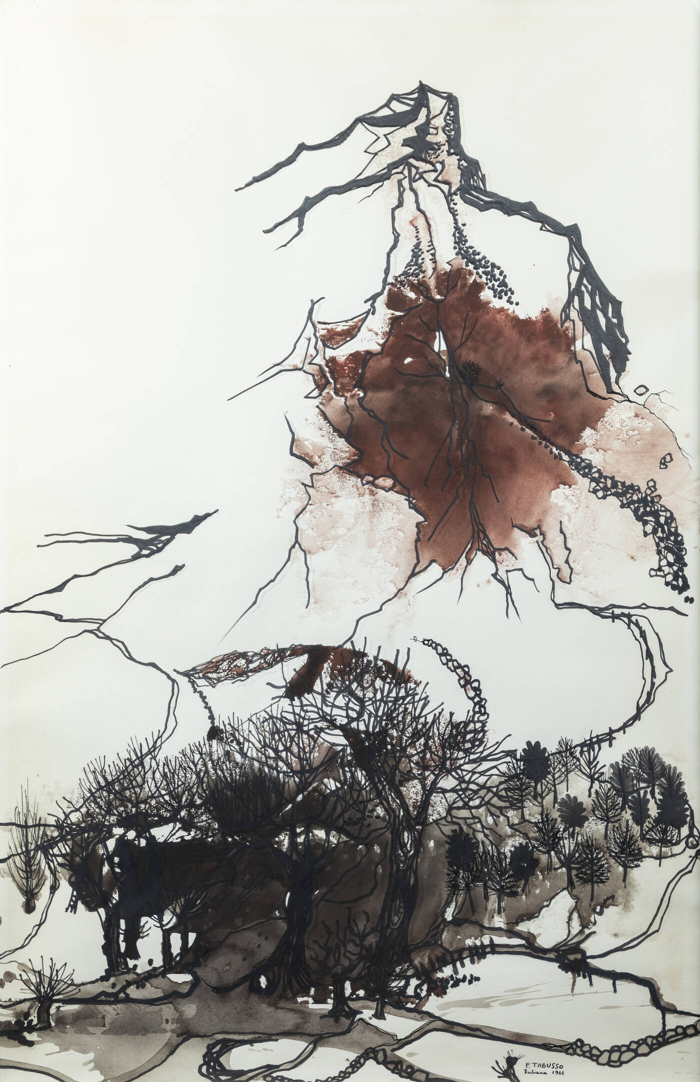 FRANCESCO TABUSSO - 'Musinè' Rubiana 1961