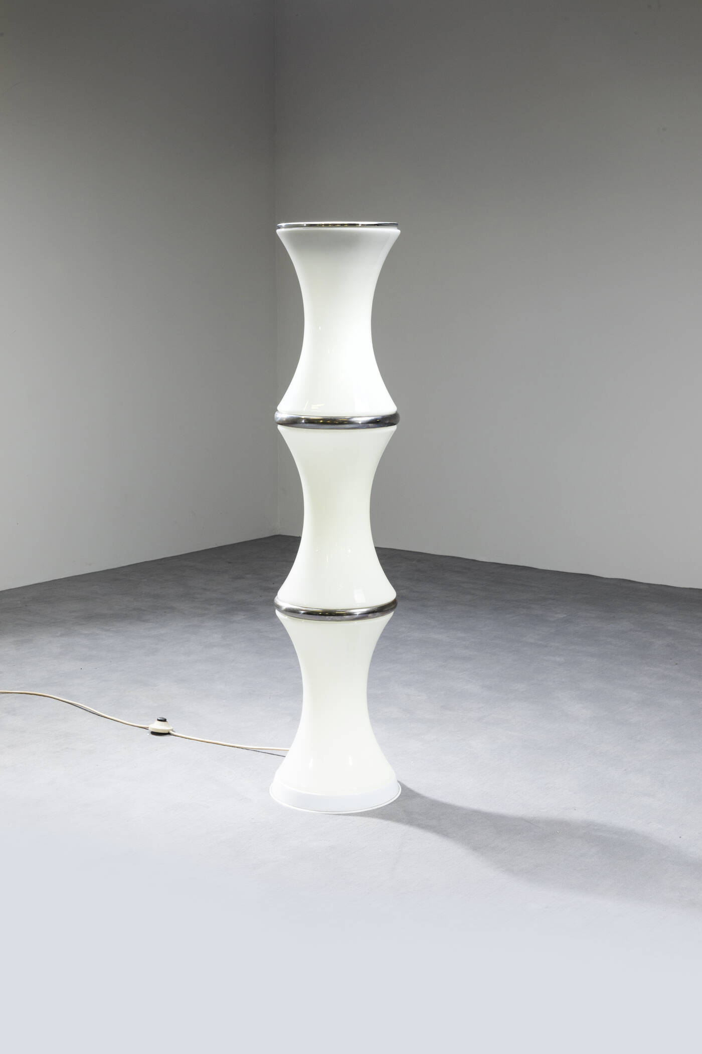 ENRICO TRONCONI - Lampada da terra mod. Bamboo