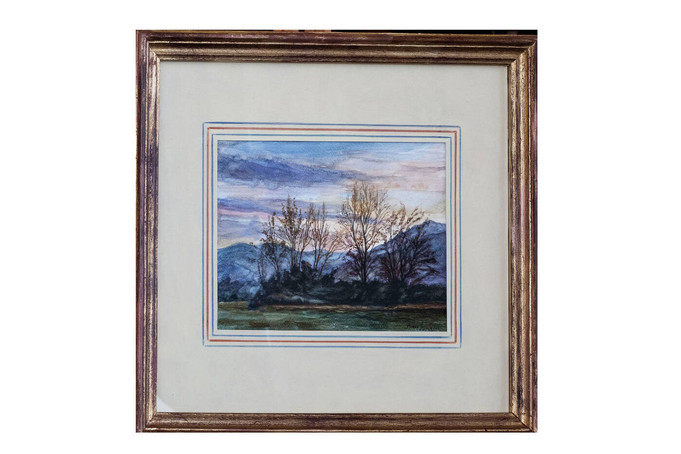 BRUNO FASSETTA - 'Tramonto a Giaveno' 2016