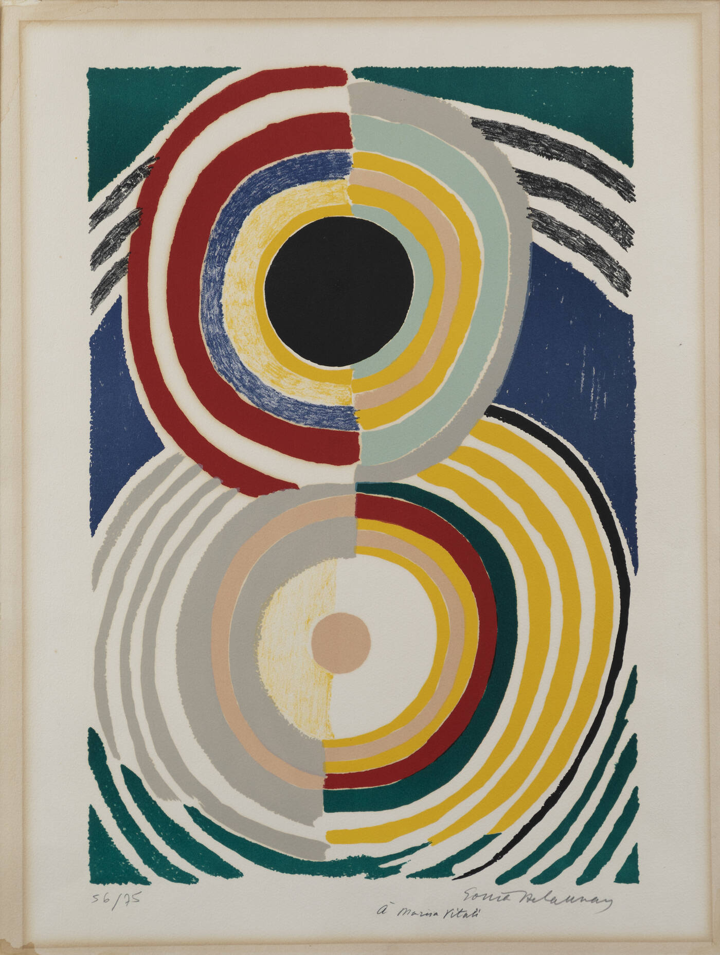 SONIA DELAUNAY - 'Senza titolo'