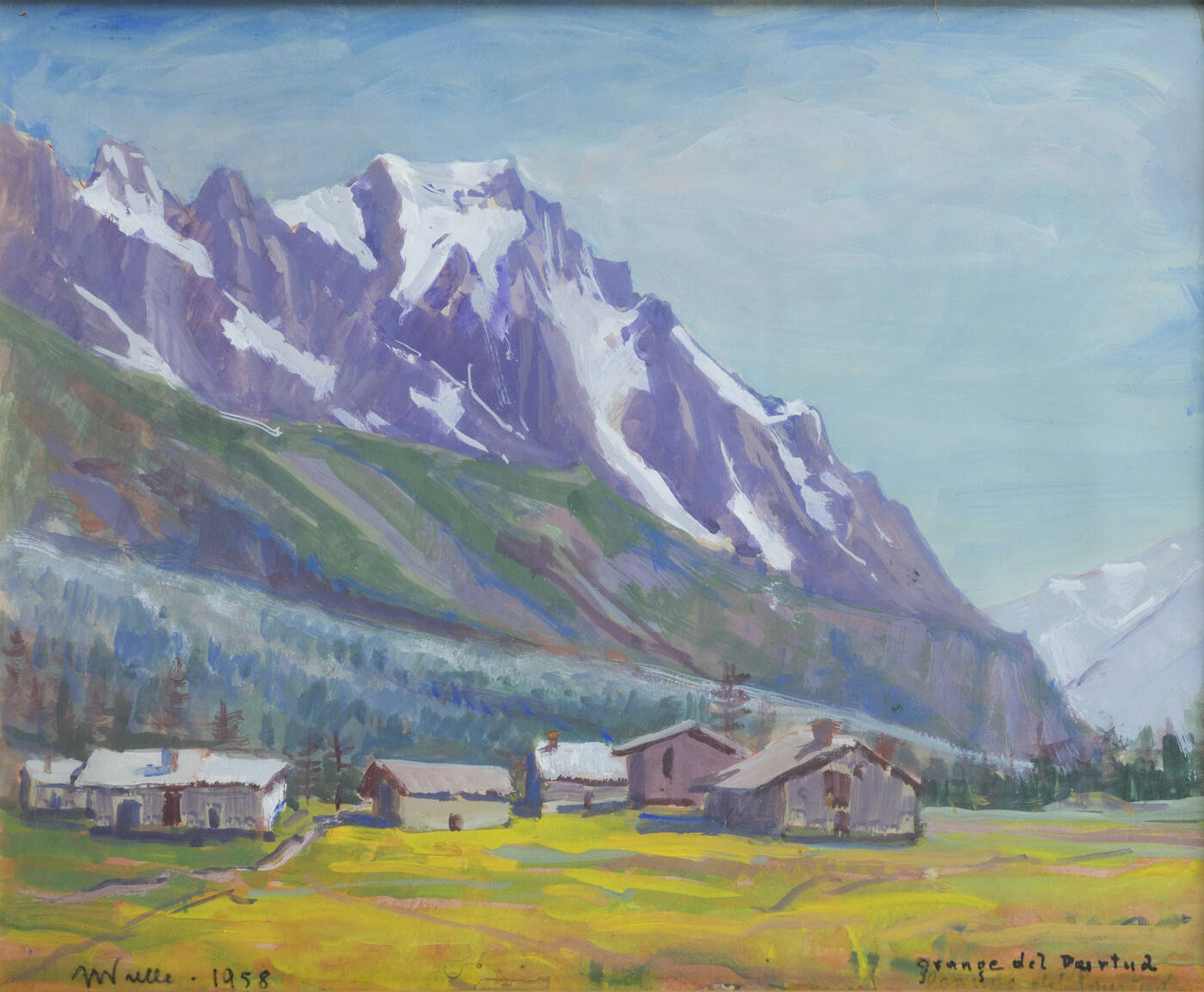 MARIA ANTONIETTA PRELLE - 'Grange del Purtud' 1958