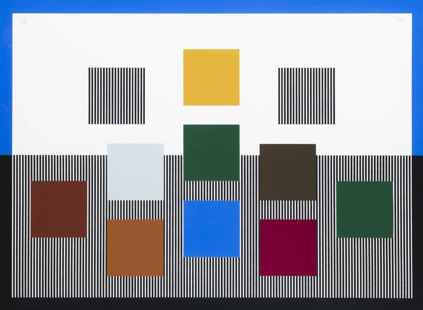 JESU'S RAFAEL SOTO - 'Composizione' 1996