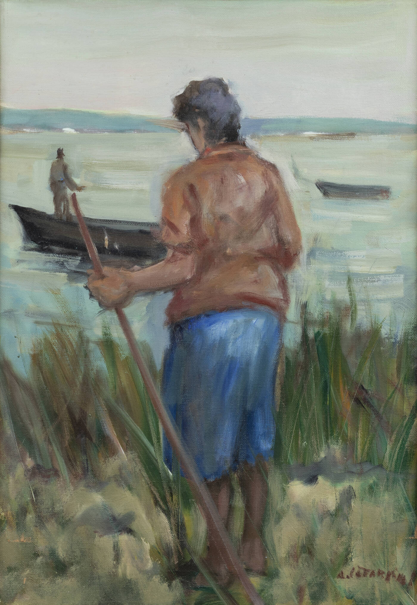 ALFREDO CATARSINI - 'La moglie del pescatore'