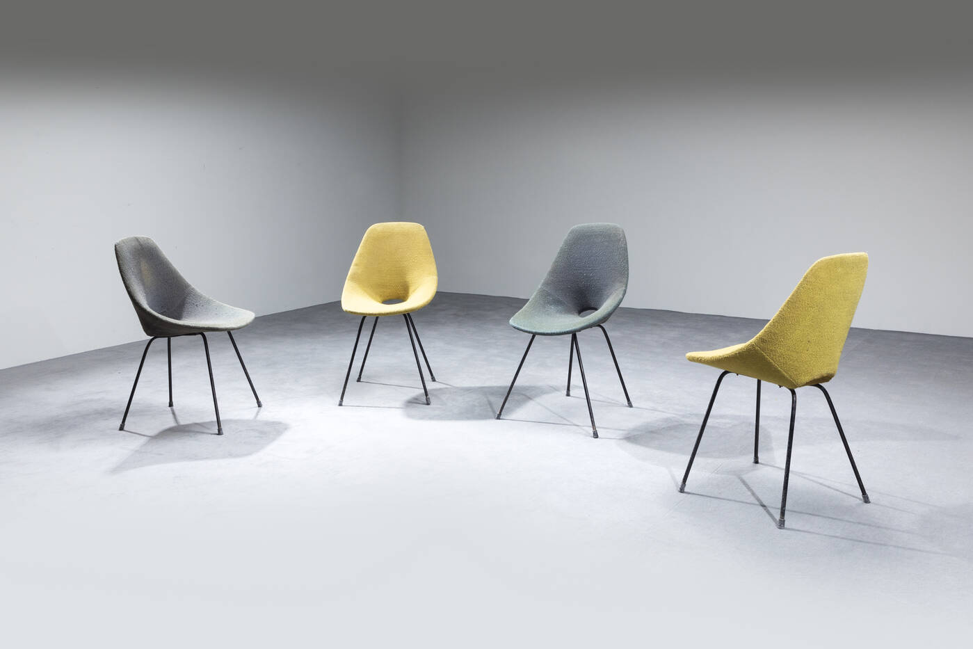 VITTORIO NOBILI - Quattro sedie mod. Medea