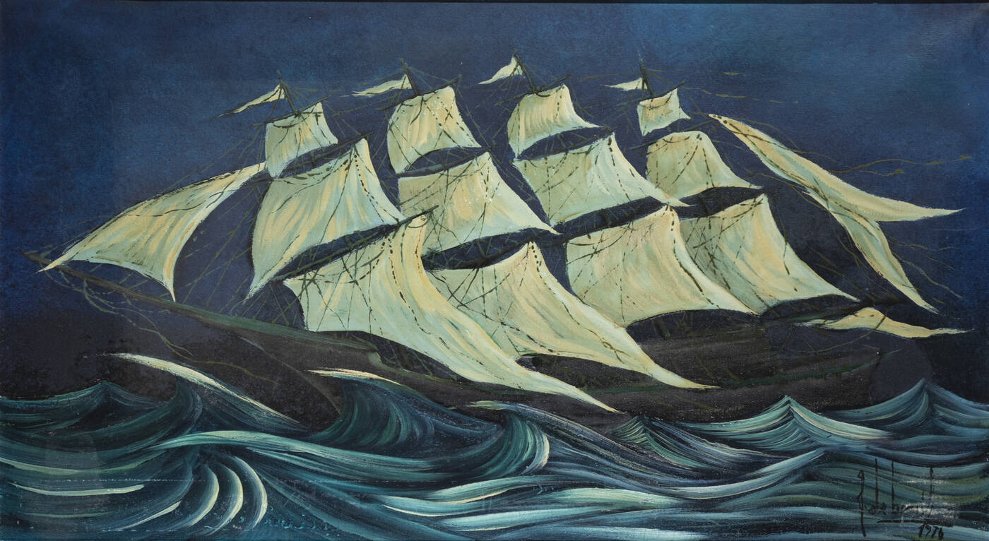 GUIDO DE BONIS - 'Santiano il vascello fantasma' 1976