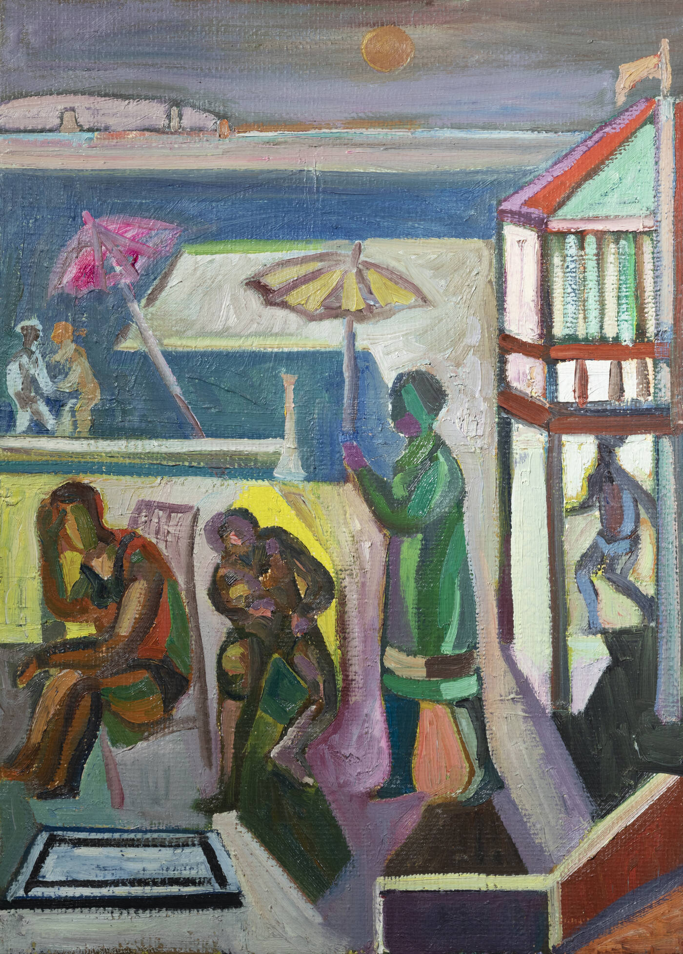 CARLO LORO - 'Monterosso - Cinque Terre' 1969