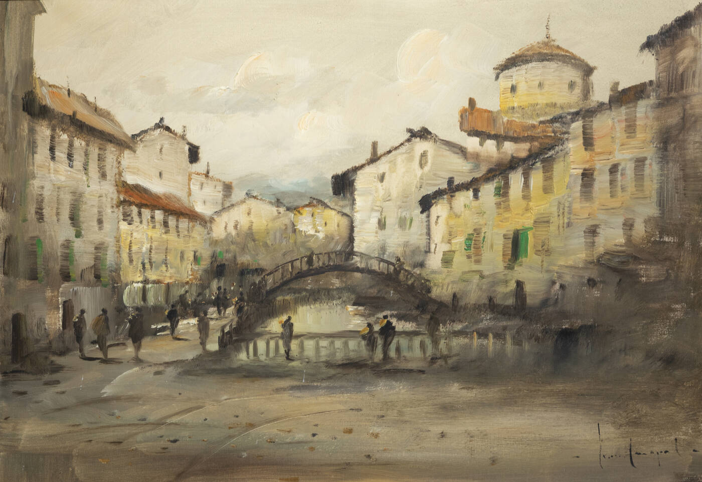 LUCIO CARGNEL - 'I navigli a Milano'