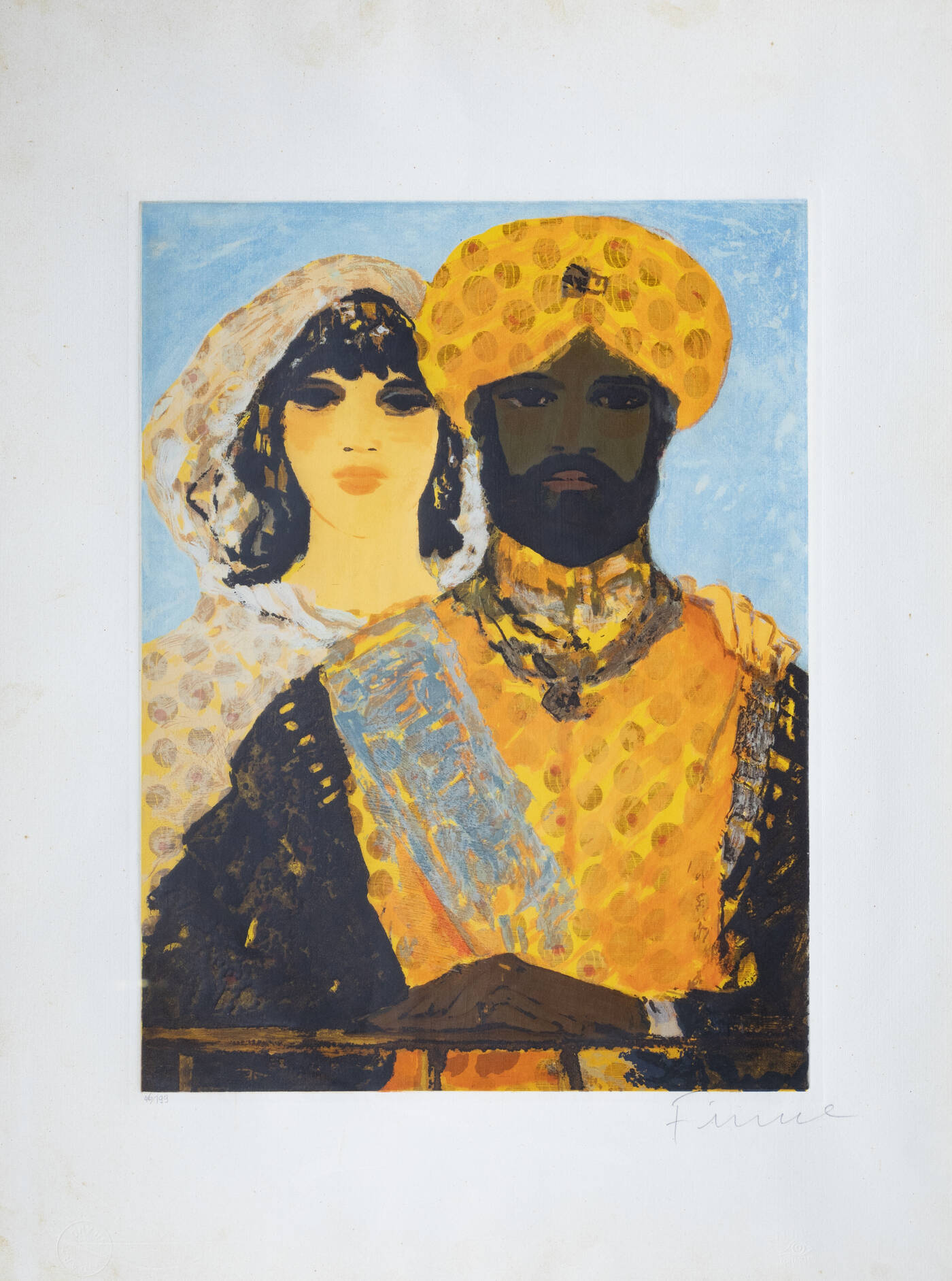 SALVATORE FIUME - 'Serata orientale' 