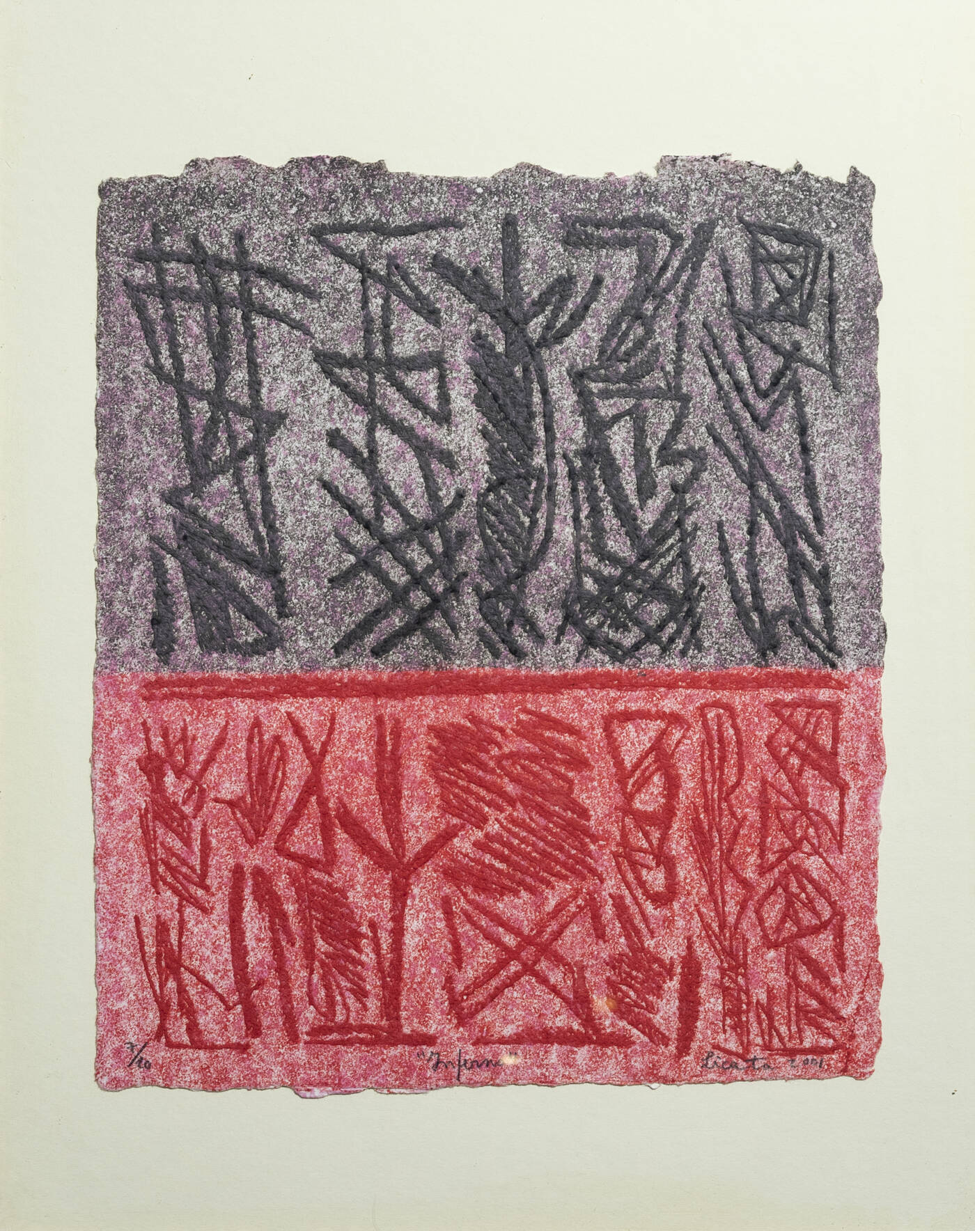 RICCARDO LICATA - 'Inferno' 2001