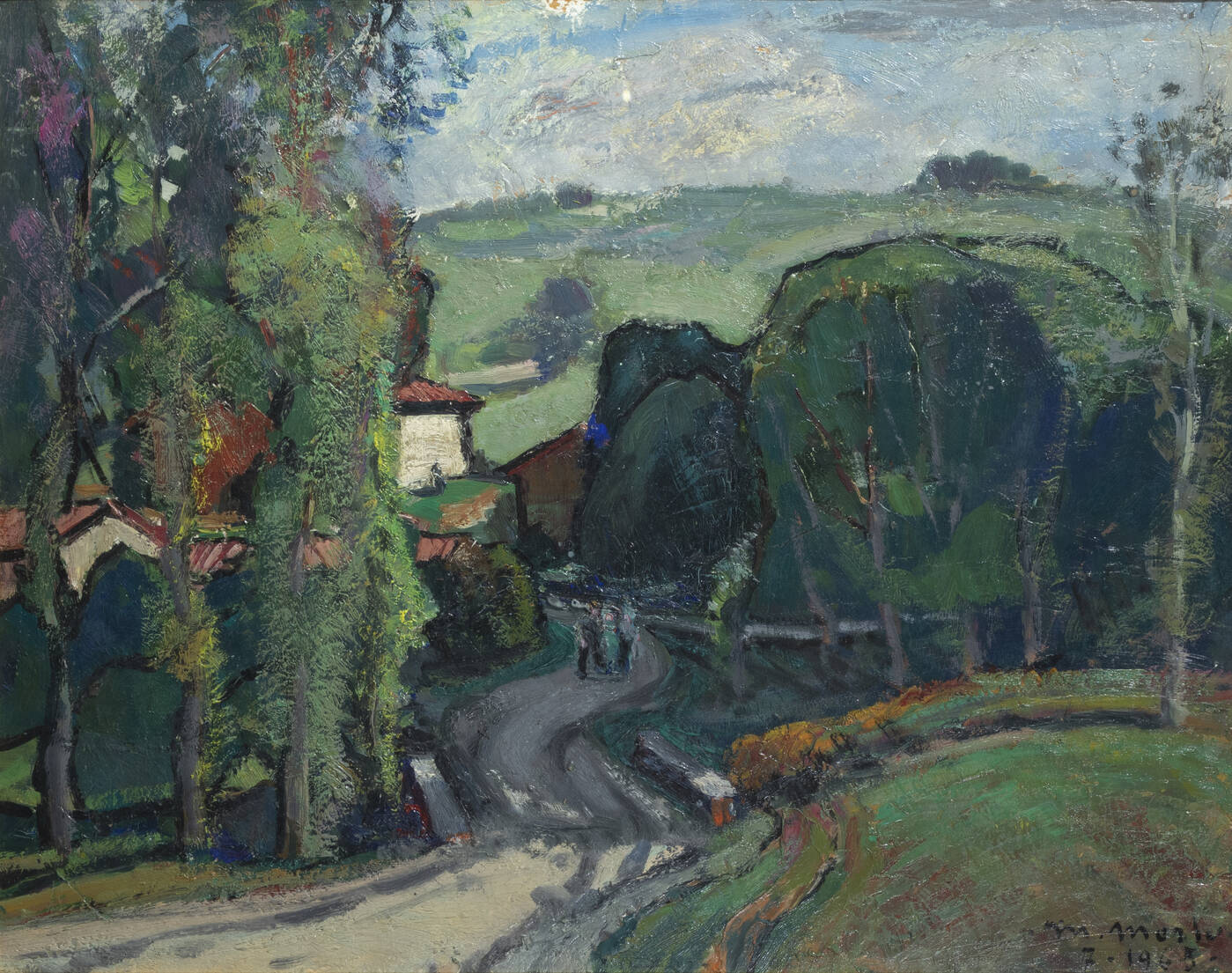 METELLO MERLO - 'Valle Miglioretti (Chieri)' luglio 1963