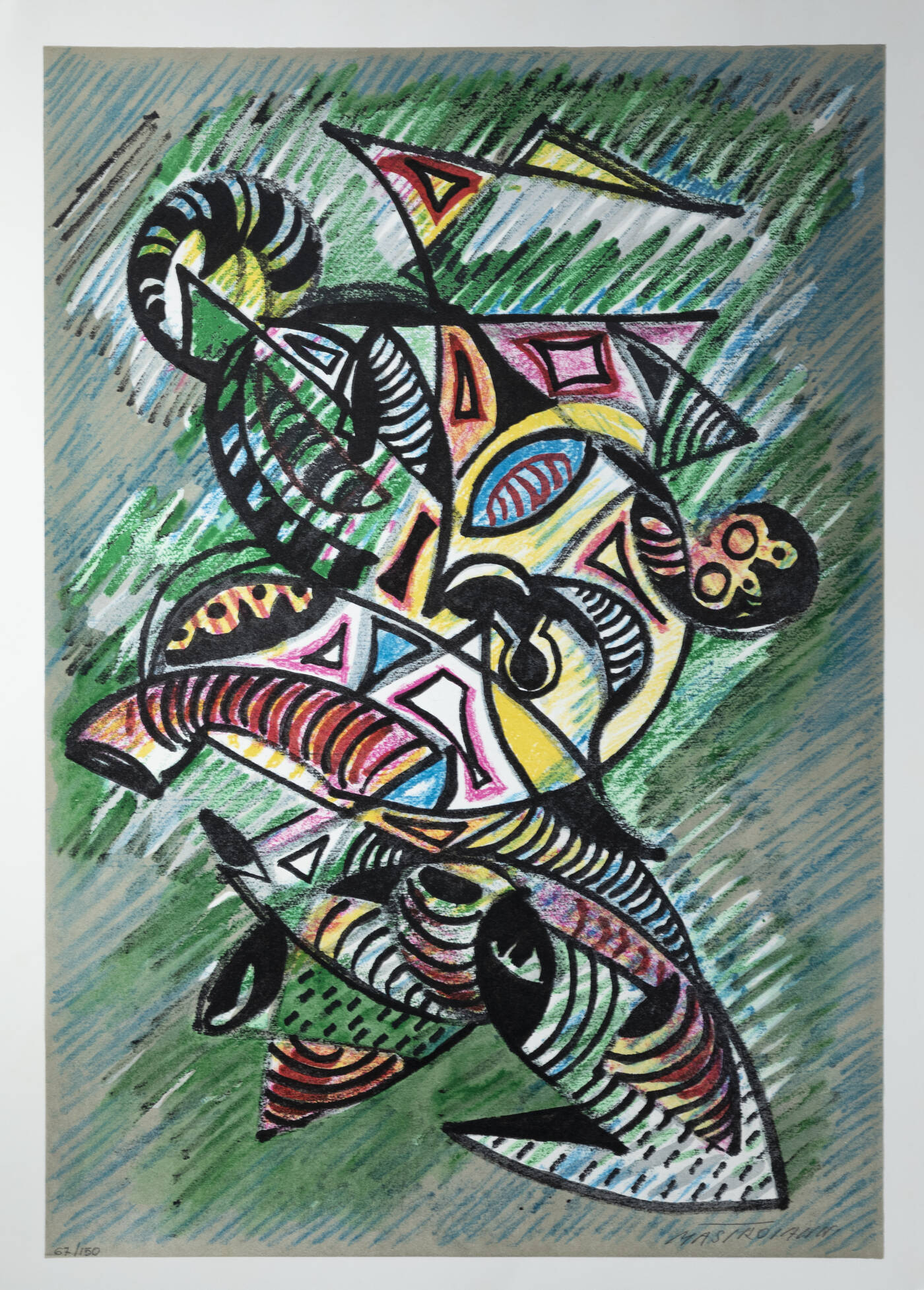 UMBERTO MASTROIANNI - 'Figura mitologica'