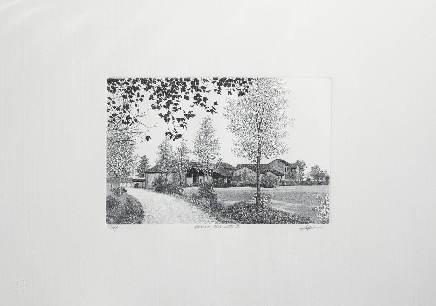 AGOSTINO ZALIANI - 'Cascina Molinetto II' AGOSTINO ZALIANI - 'Cascina Molinetto II'