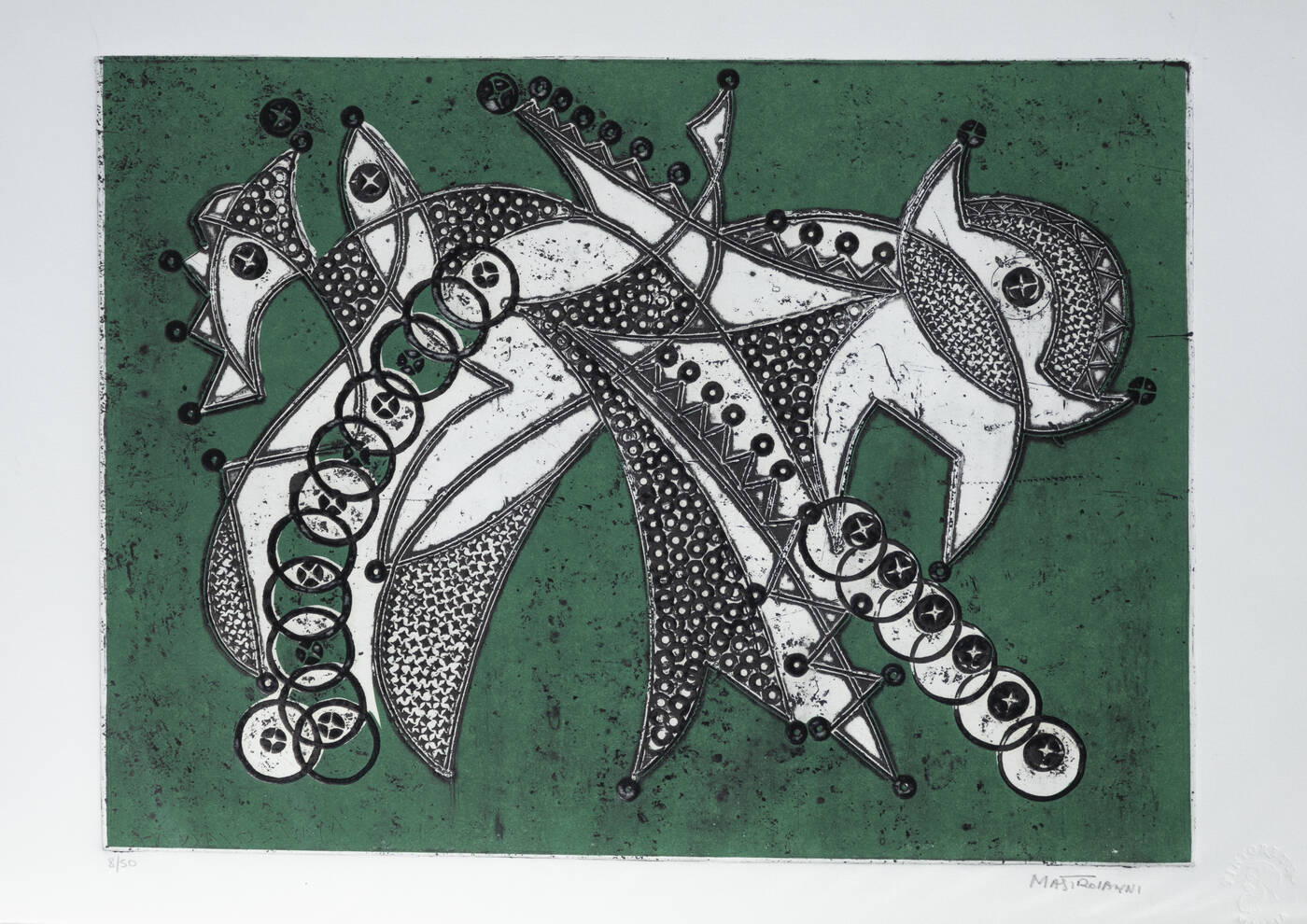 UMBERTO MASTROIANNI - 'Movimento verde'