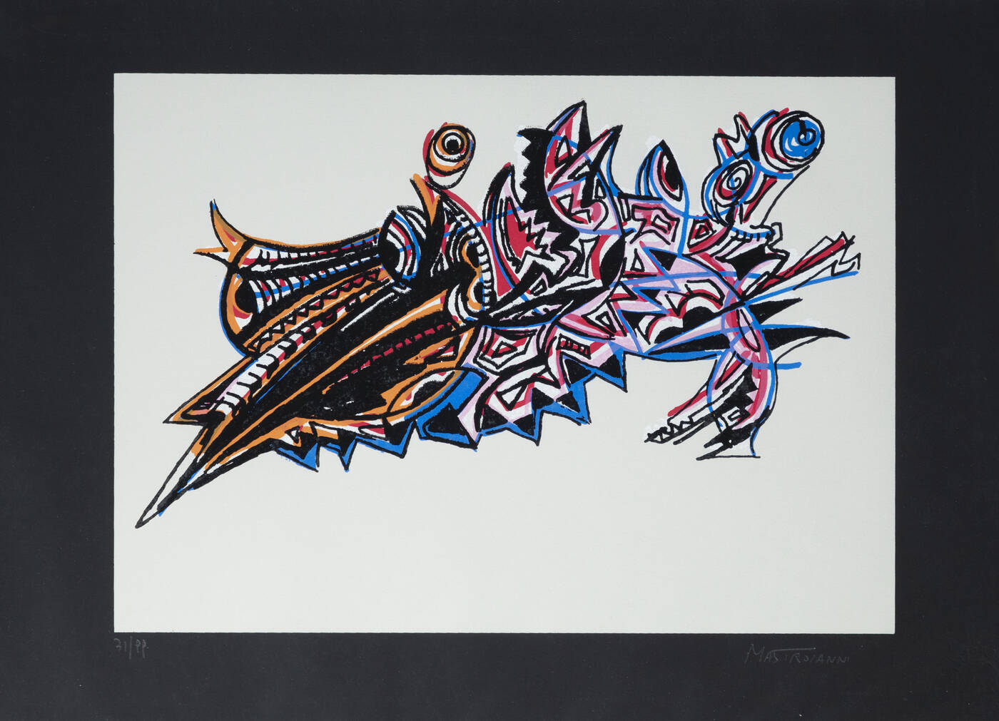 UMBERTO MASTROIANNI - 'ST 001'