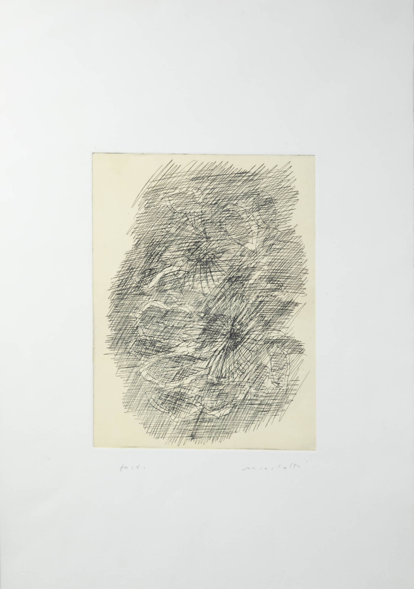 ENNIO MORLOTTI - 'Senza titolo'