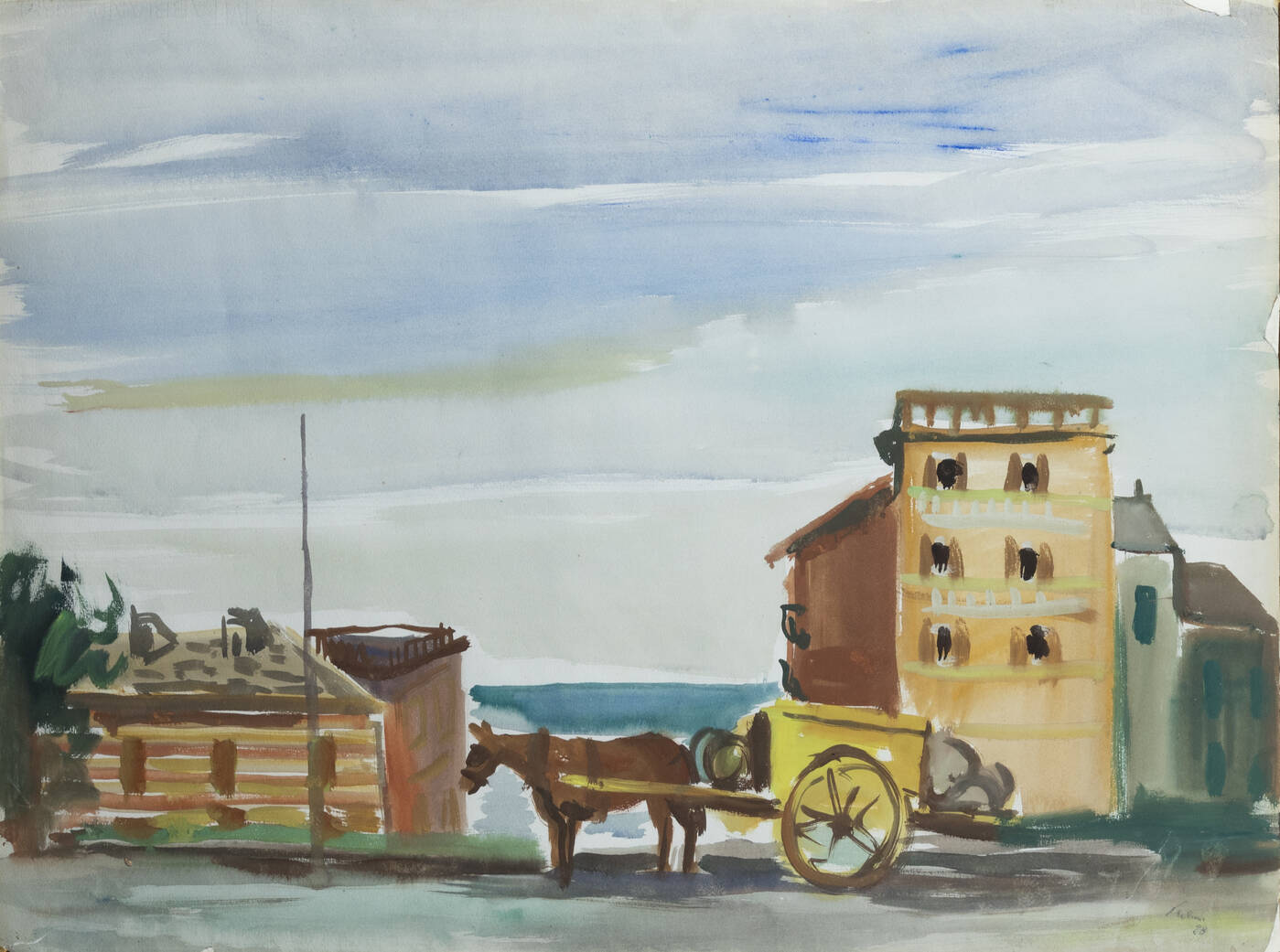 ENRICO PAULUCCI - 'Carretto' 1928