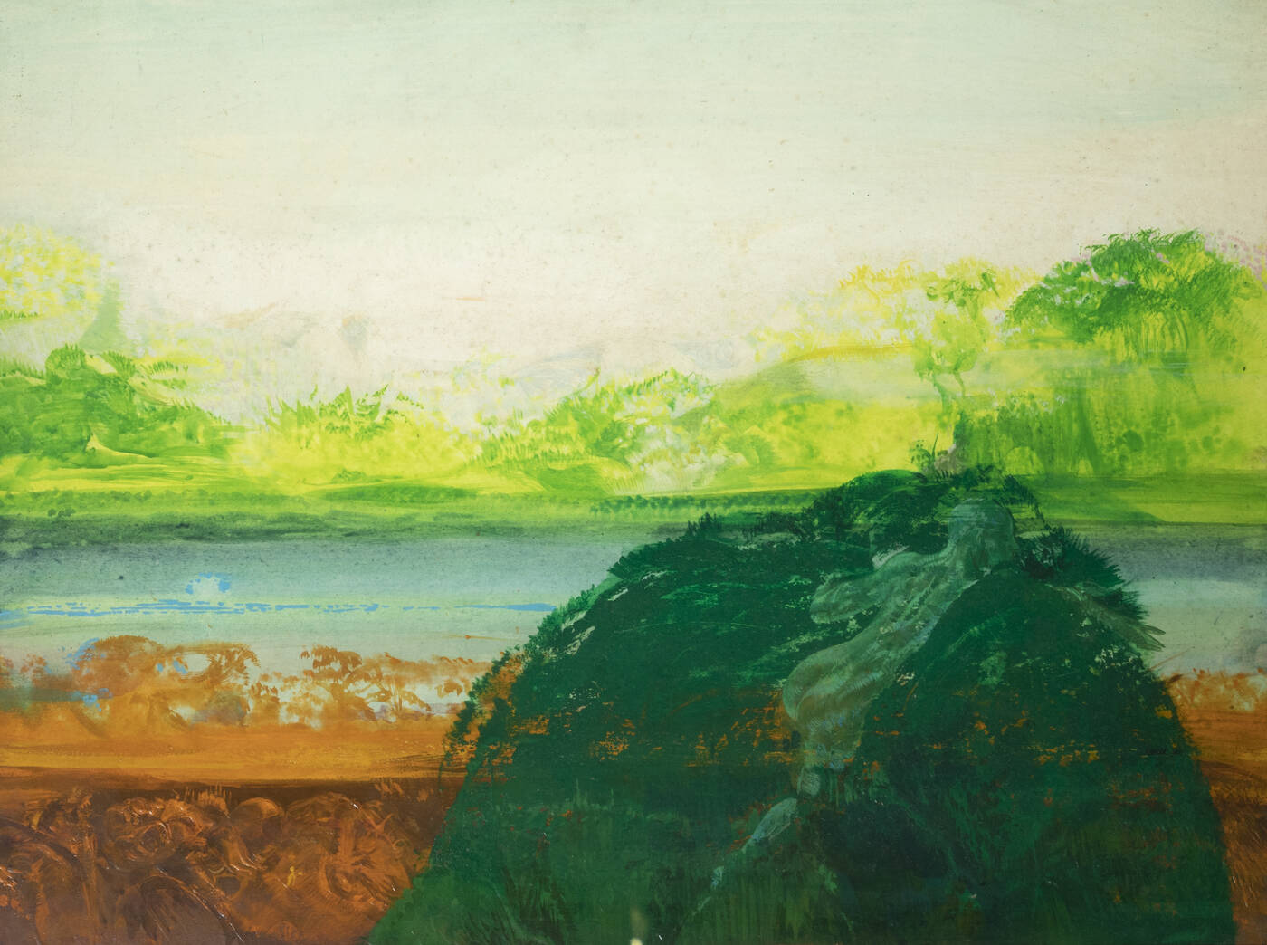 ABACUC (Silvano Gilardi) - 'Doppio piano del lago Edem' aprile 1973