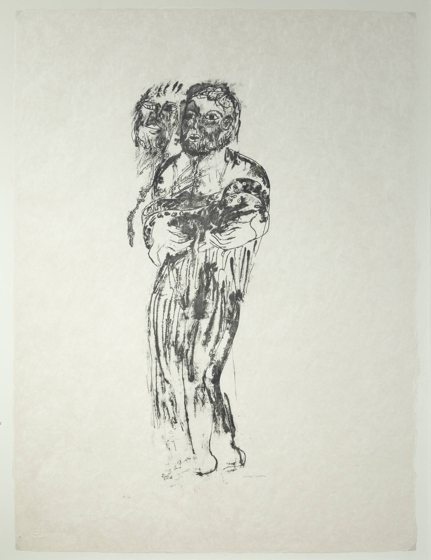 BRUNO CASSINARI - 'Figura' 1973