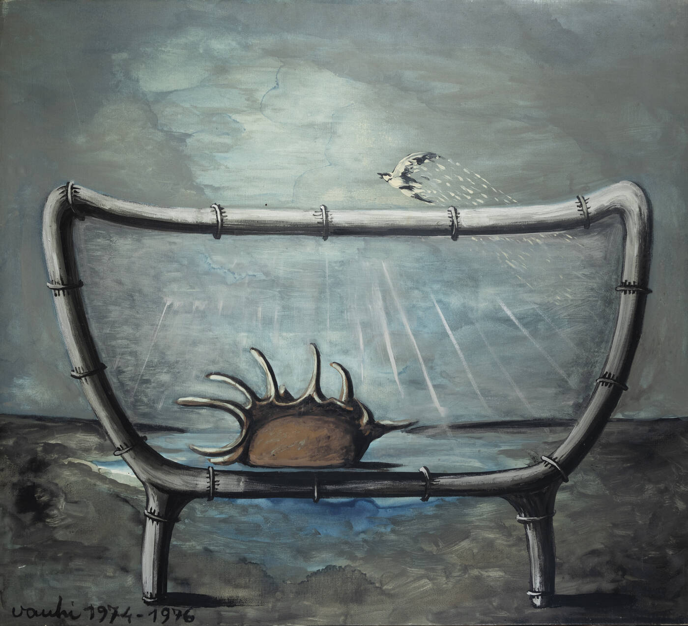 SERGIO VACCHI - 'Nascita della conchiglia' 1974-1976