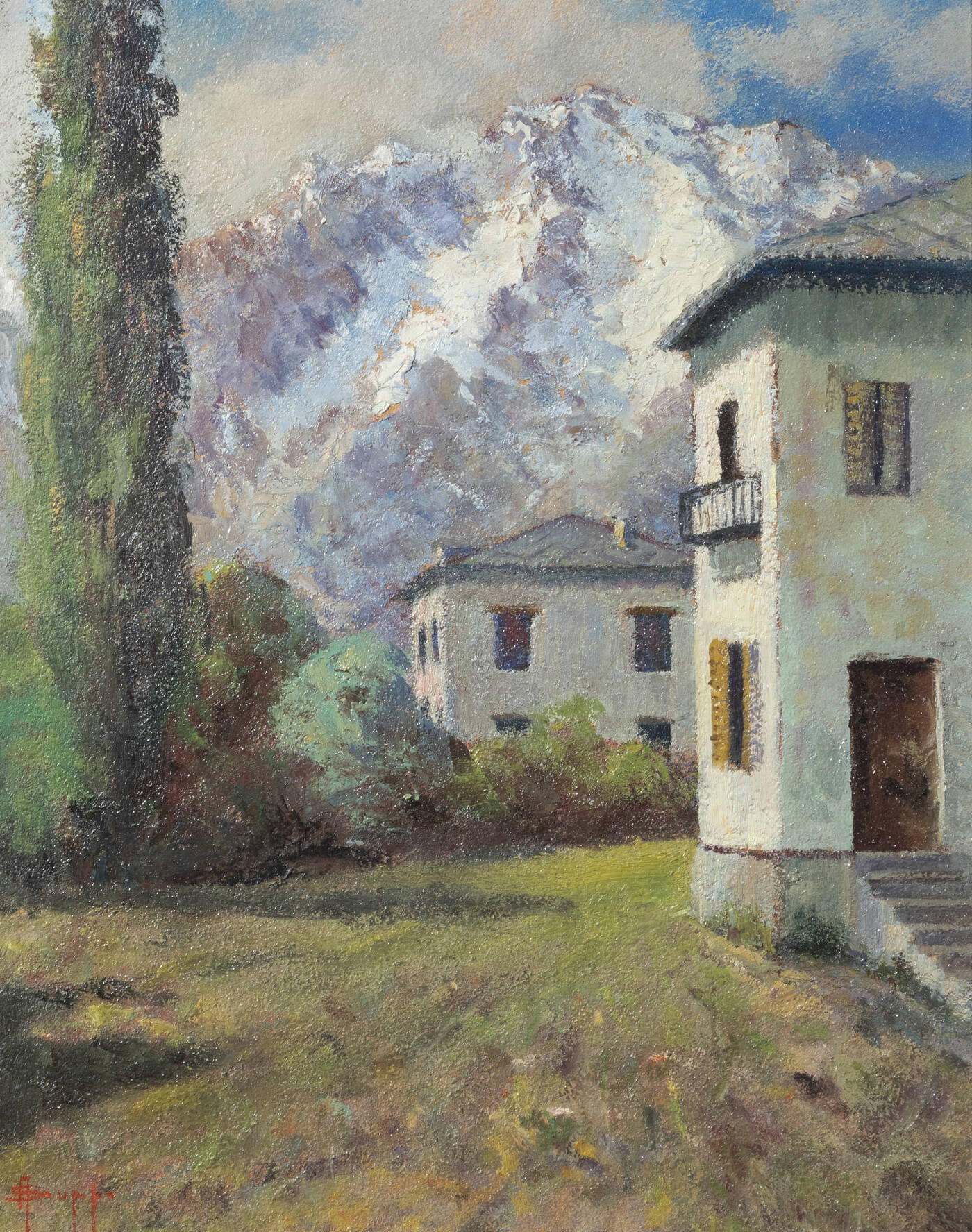 ALFREDO SUPPO - 'Courmayeur Villair Inferiore'