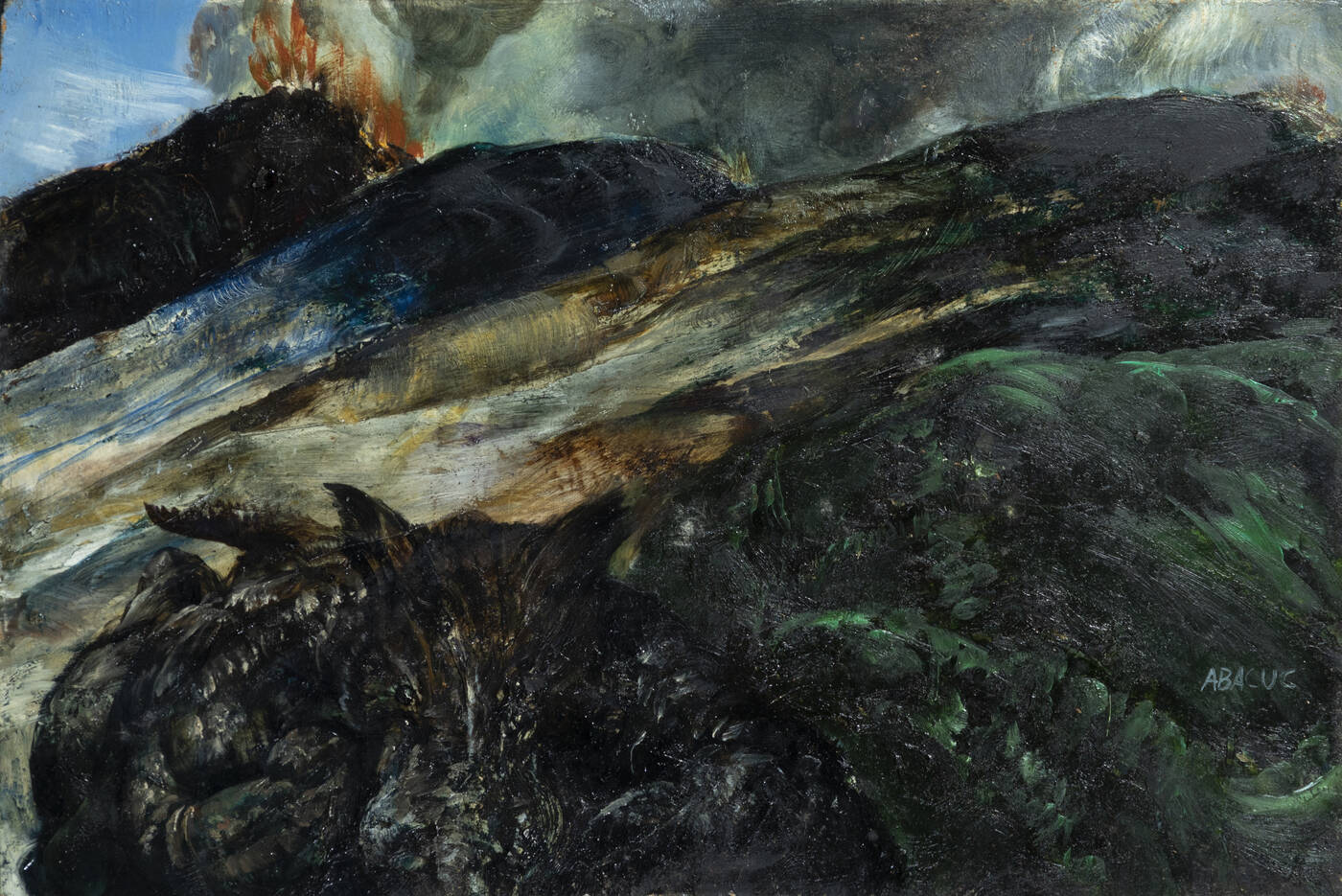 ABACUC (Silvano Gilardi) - 'L'ultimo drago - Val d'Etromble' gennaio 1967