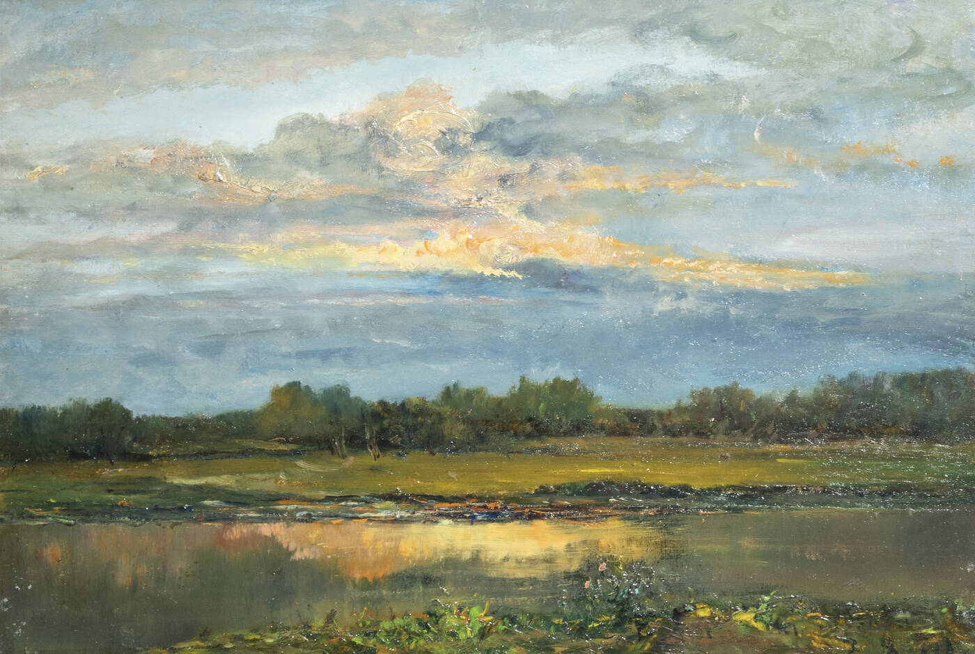 EMILIA FERRETTINI ROSSOTTI - 'Tramonto' 3/8/1910