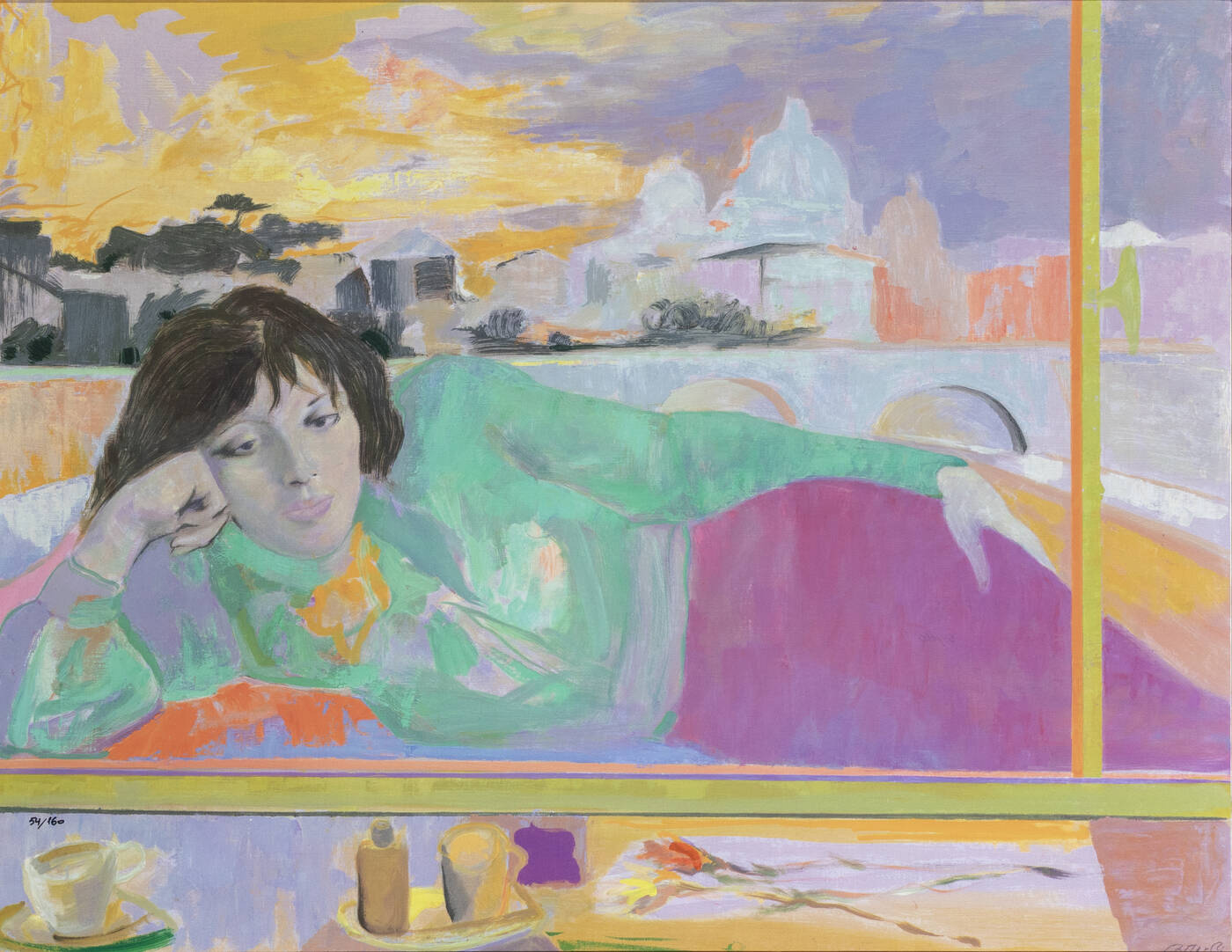 UGO ATTARDI - 'Figura femminile sdraiata'